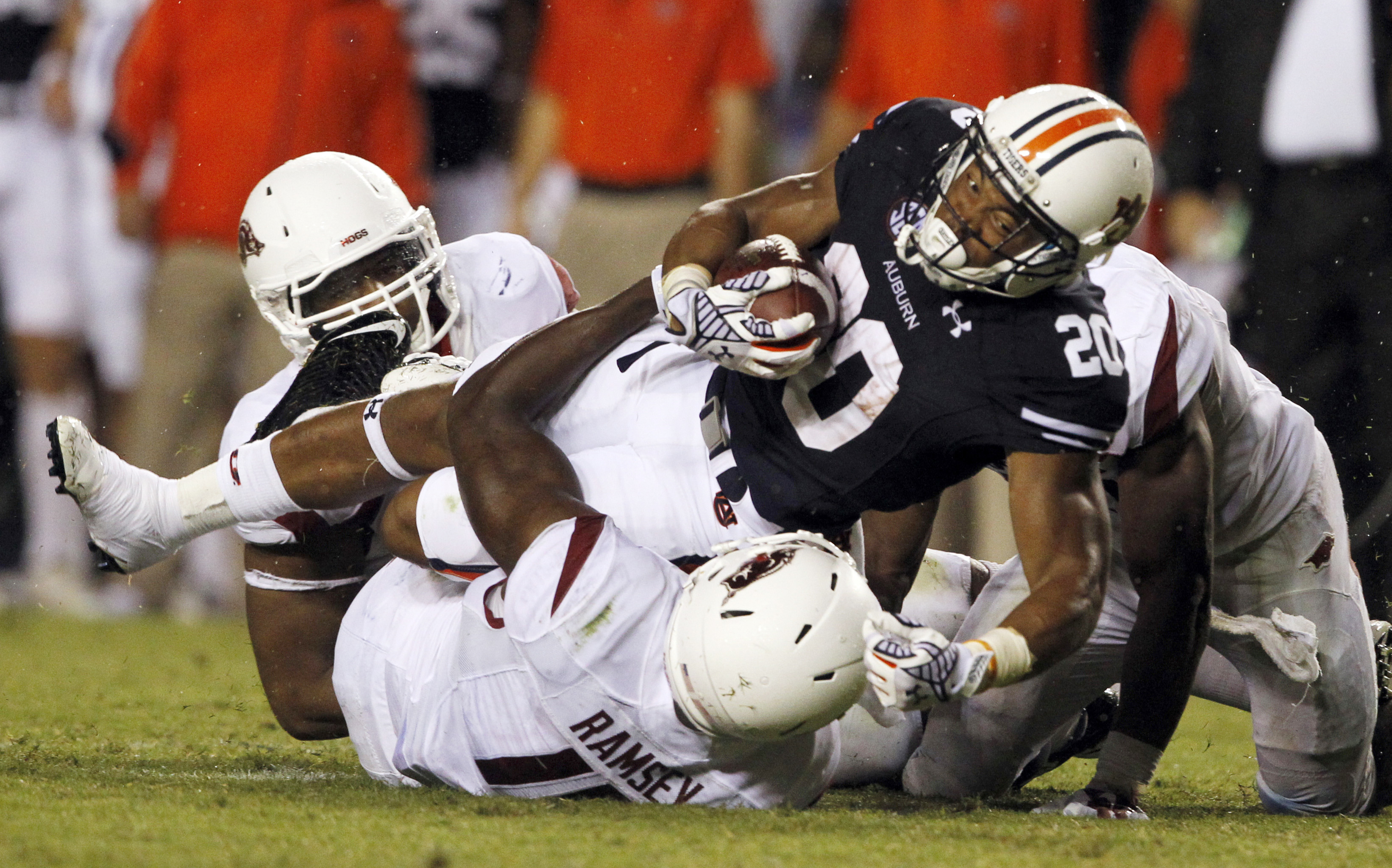 No. 5 Auburn's running game appears in good hands