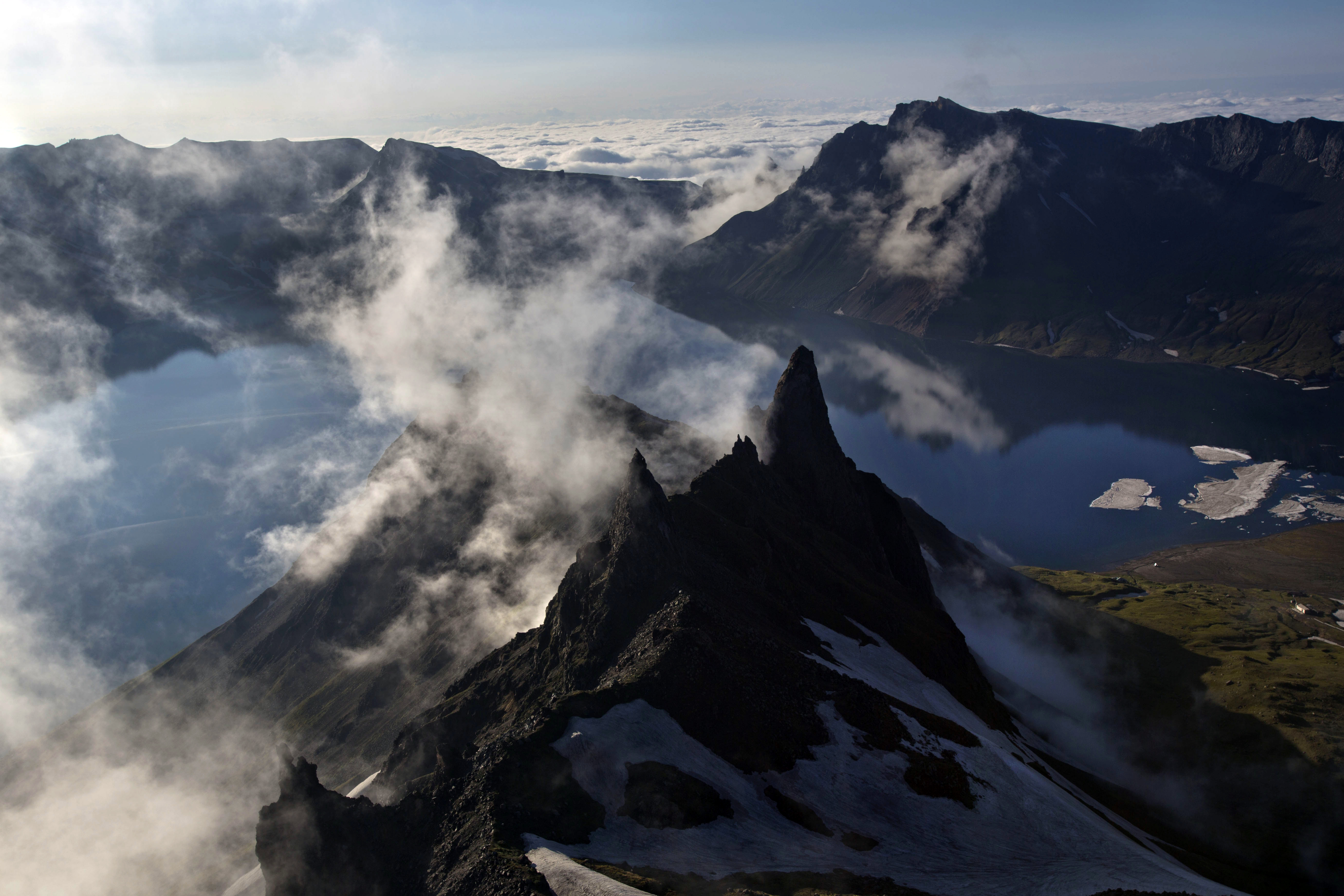 AP Exclusive: Team seeks N. Korea volcano secrets