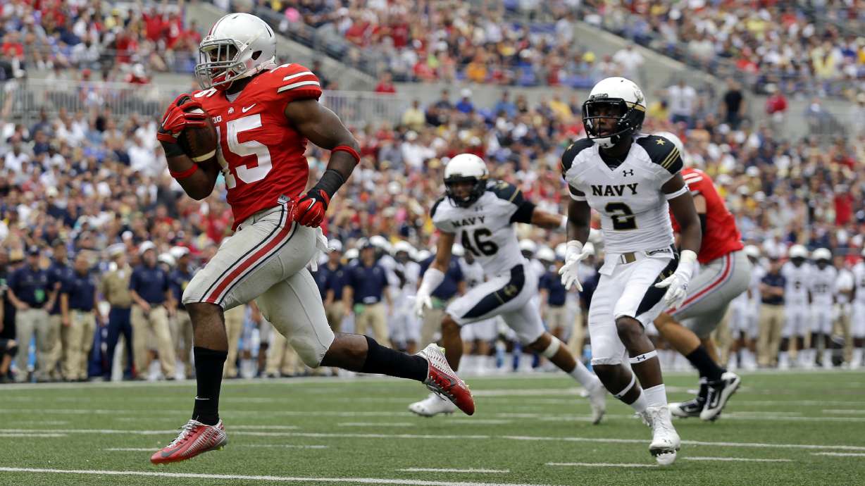 Buckeyes run game relies on Elliott, Smith, Samuel