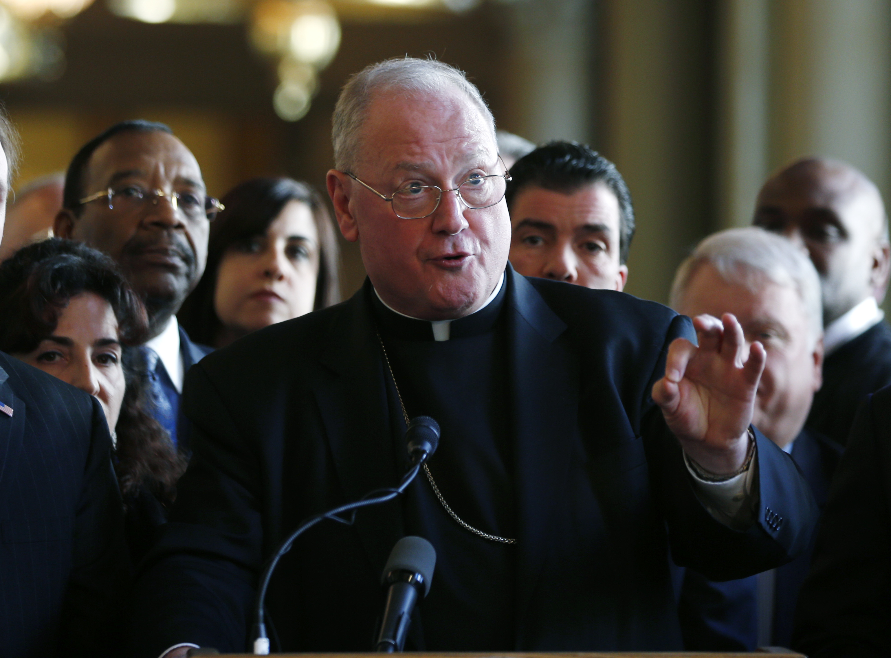 Cardinal to lead St. Pat parade with 1st gay group