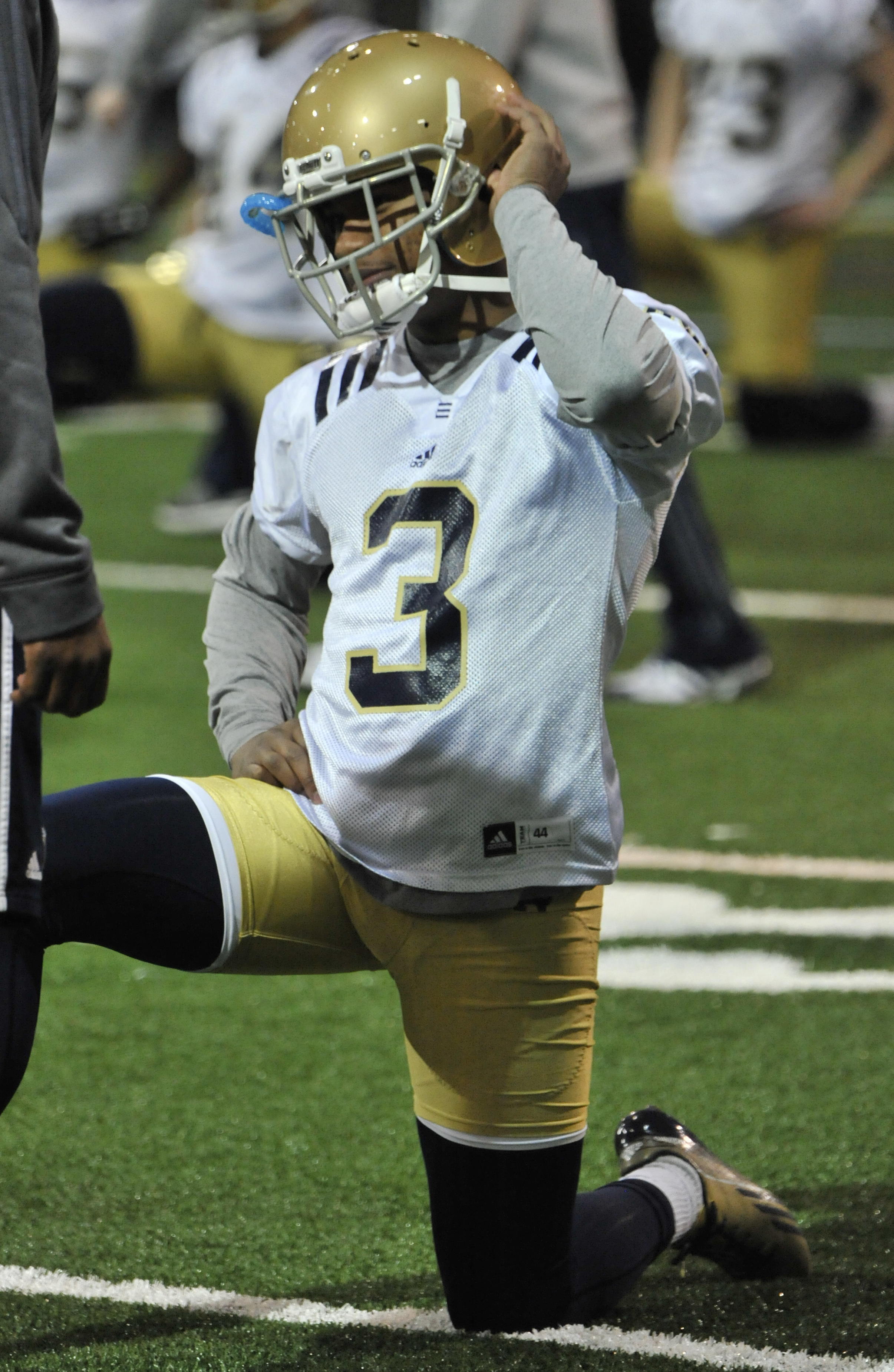 Notre Dame's Cole Luke makes most of opportunity