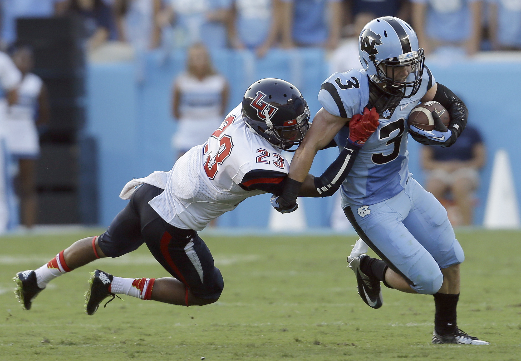 No. 21 UNC ready for San Diego State
