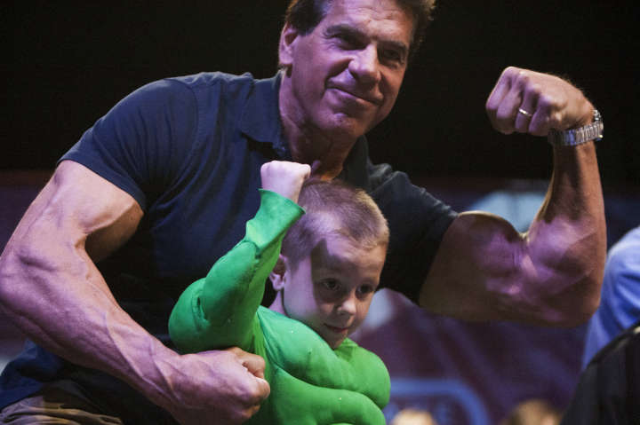 &lsquo;Hulk&rsquo; star creates touching moment for Make-a-Wish boy