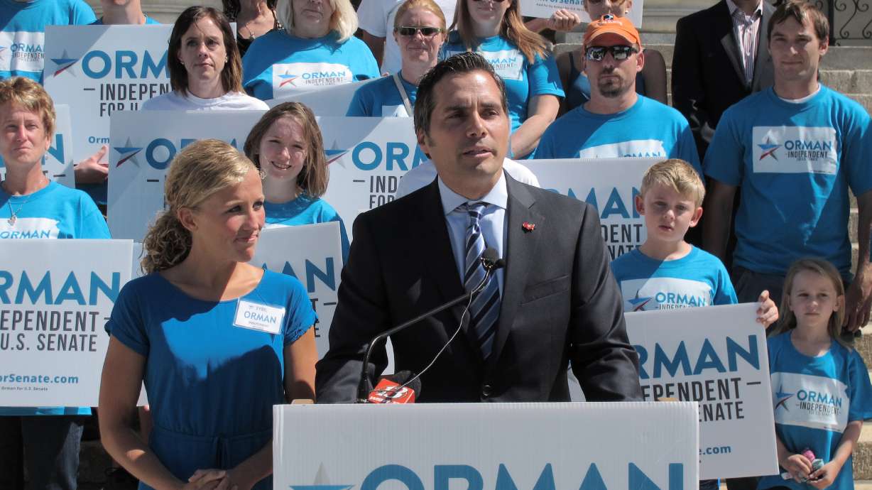 Roberts calls independent challenger a liberal