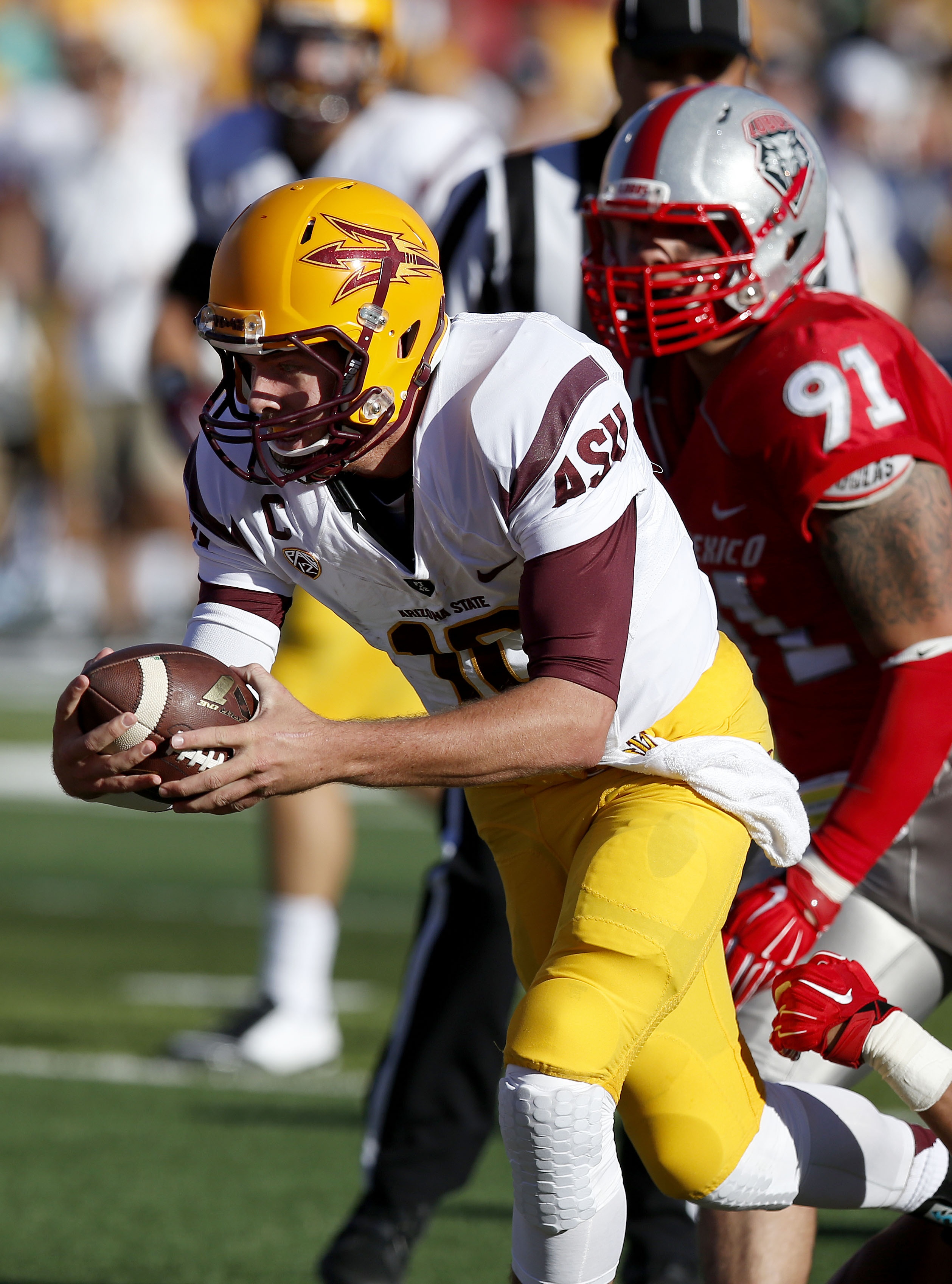 No. 17 Arizona State beats New Mexico 58-23