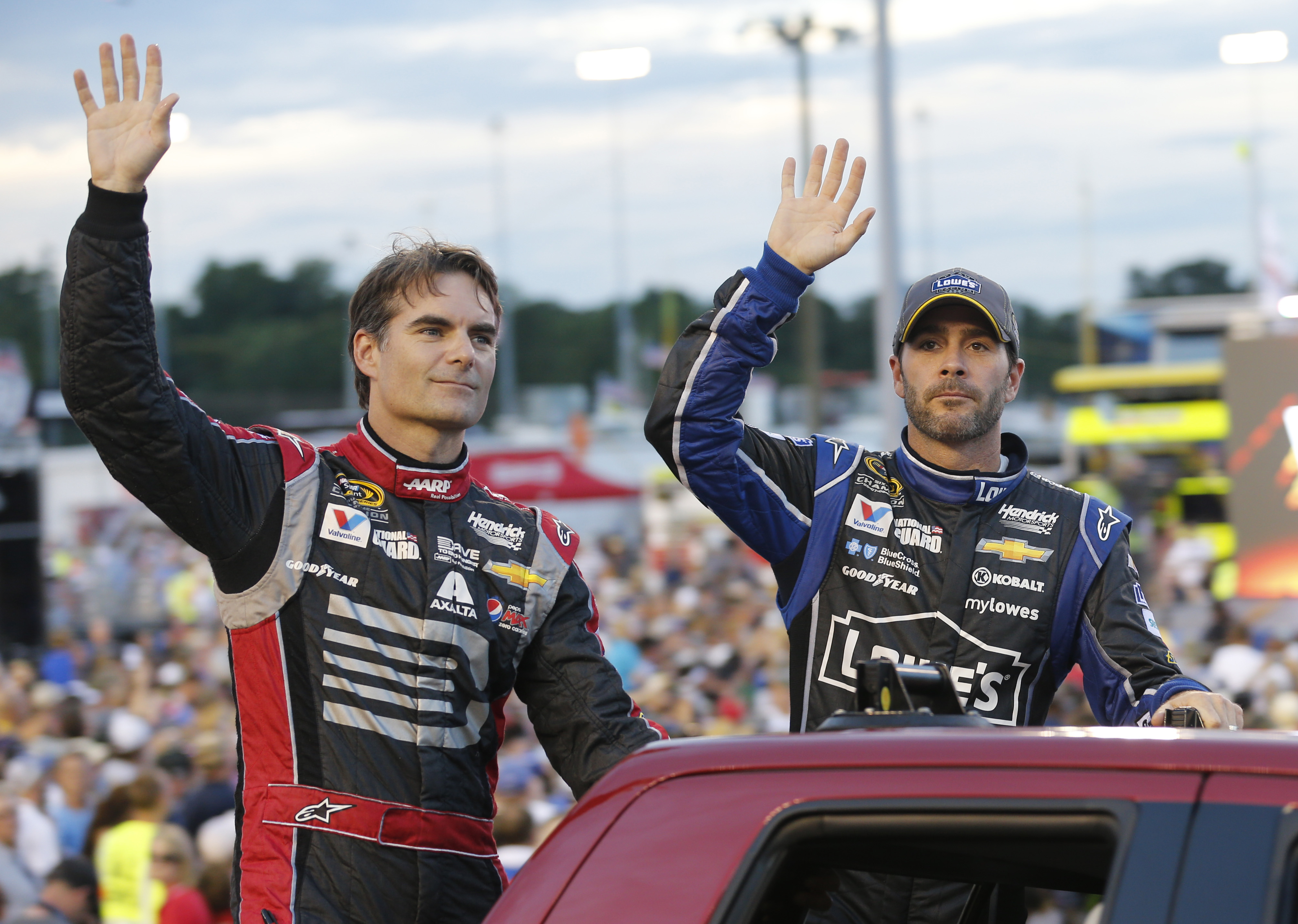 Jimmie Johnson treated for dehydration after race