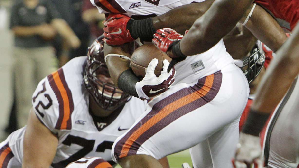 Virginia Tech stuns No. 8 Ohio State 35-21
