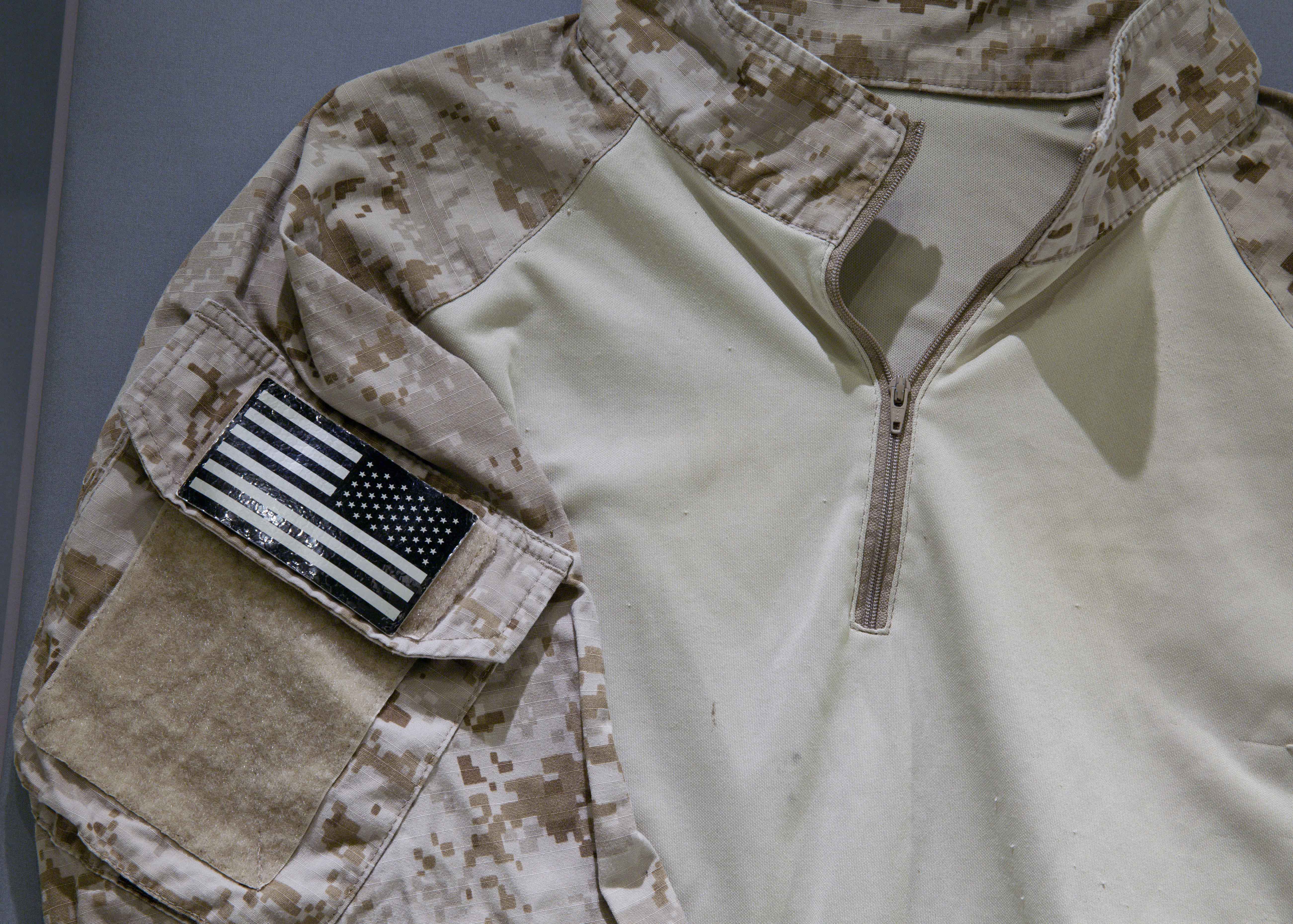 9/11 museum shows SEAL's shirt from bin Laden raid