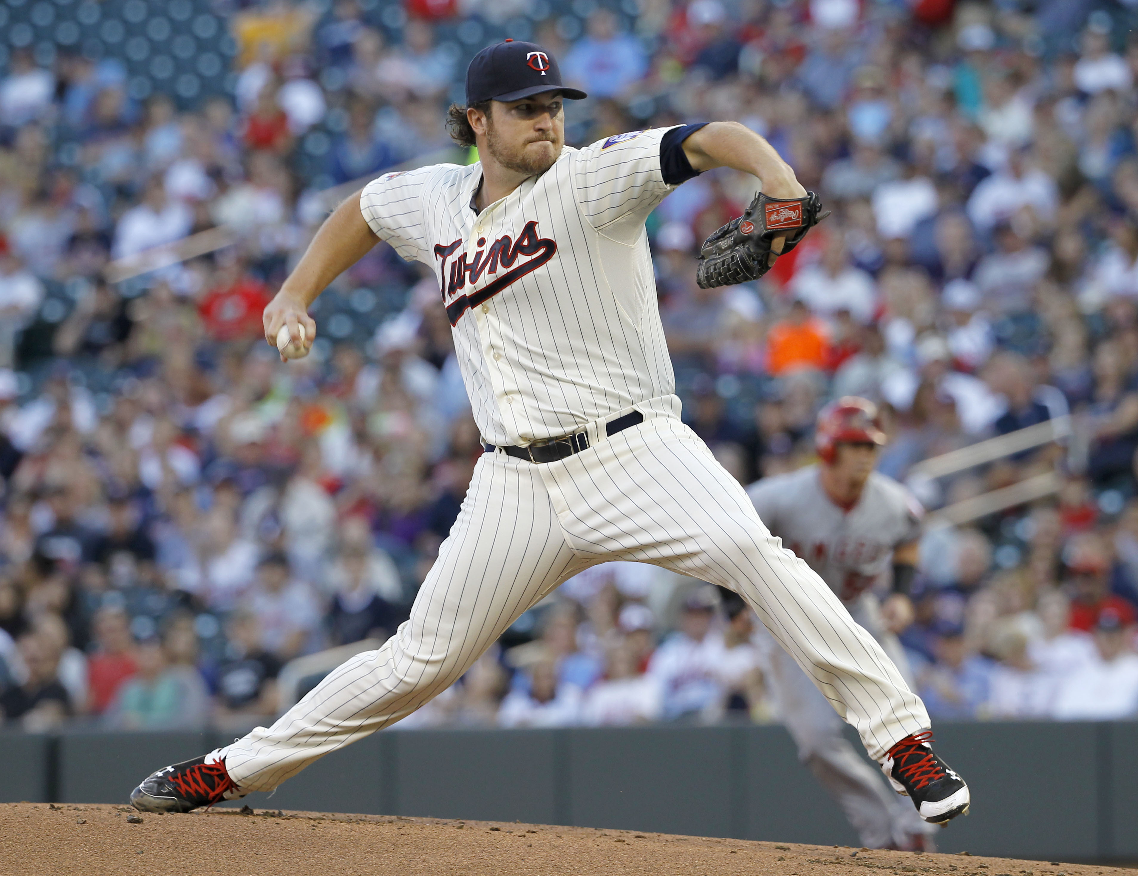 Twins bullpen fails to hold lead for Hughes