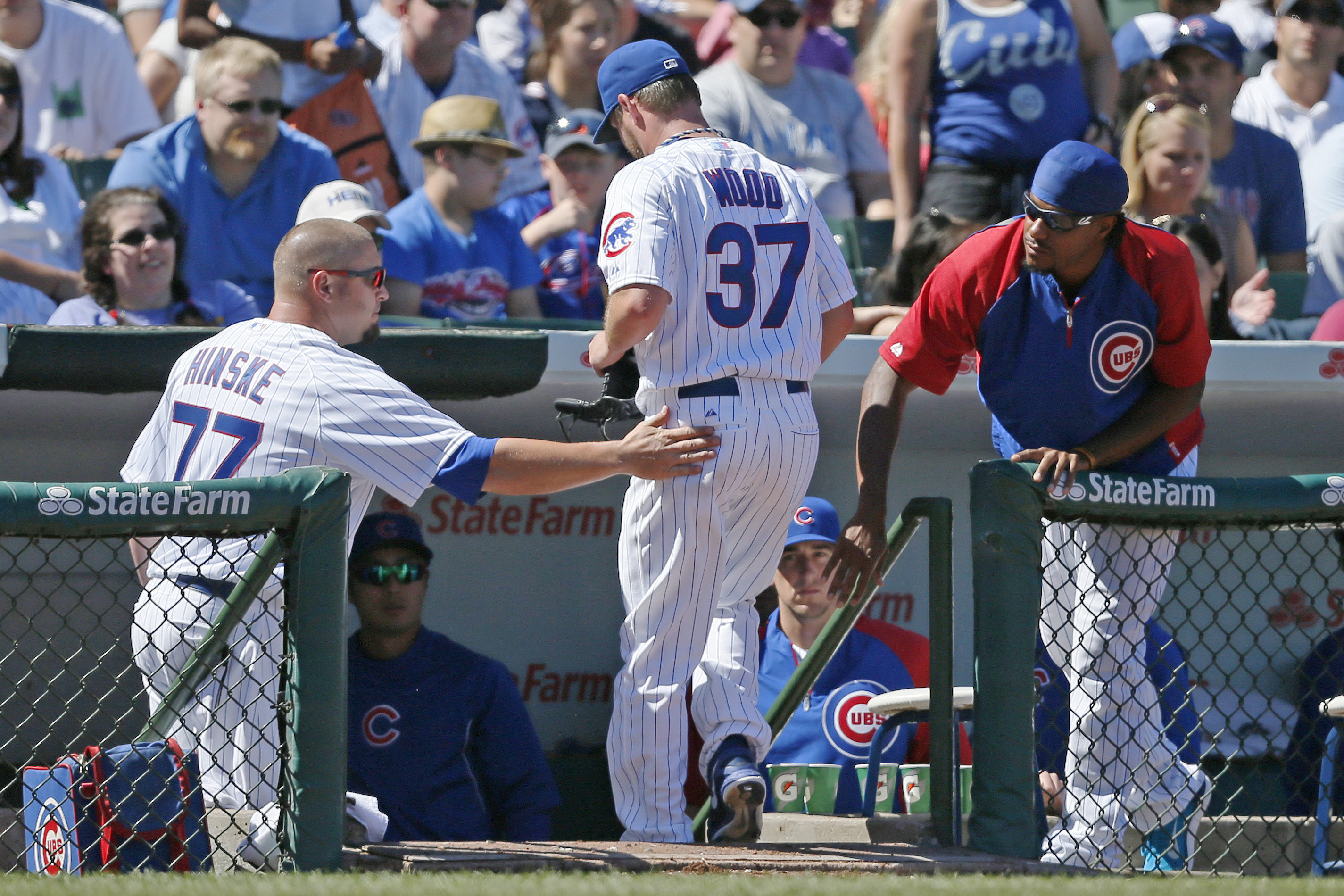 Wood knocked around in Cubs' loss to Pirates