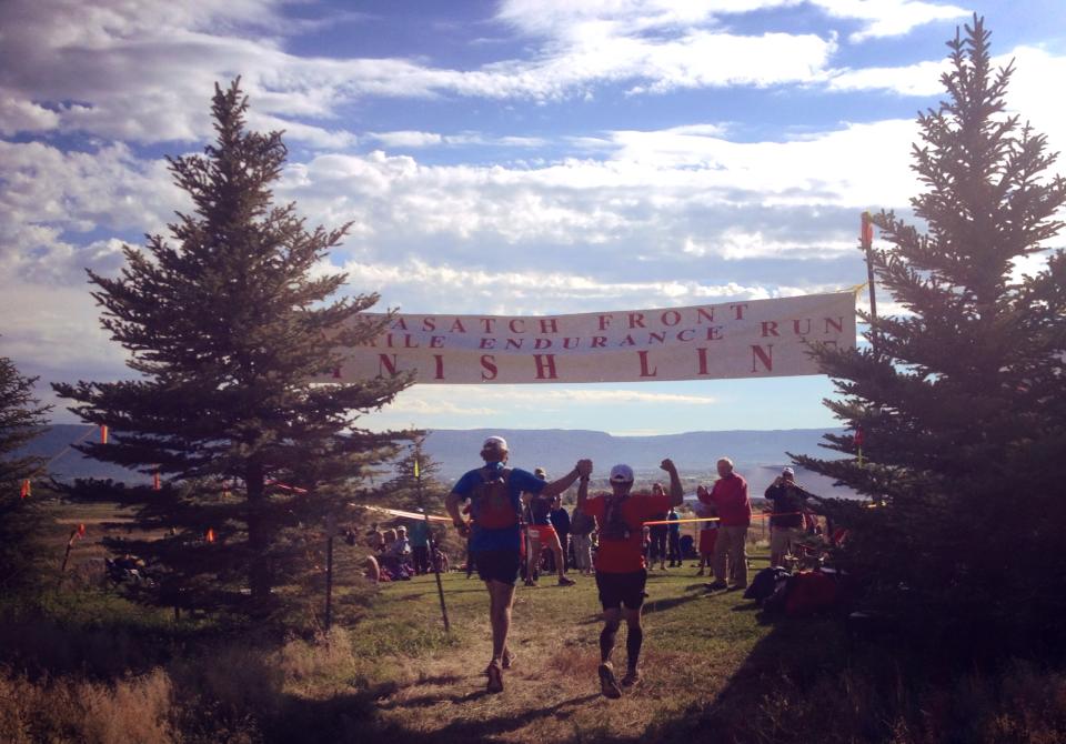 2 friends run entire Wasatch Front 100 mile race together
