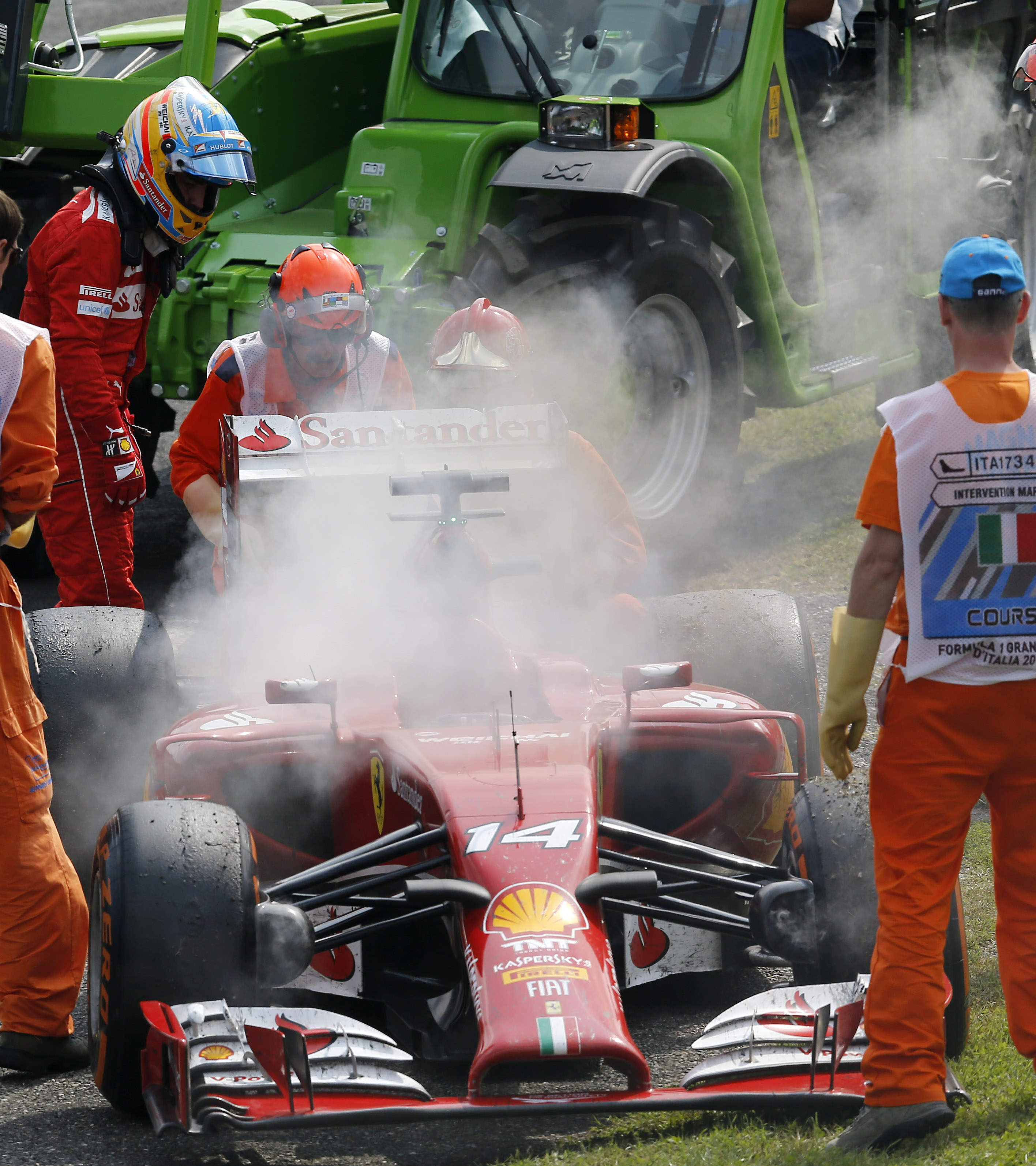 Ferrari's fall in F1 causing corporate concern