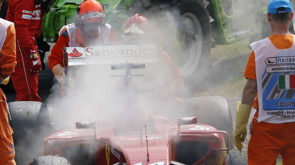 Ferrari's fall in F1 causing corporate concern