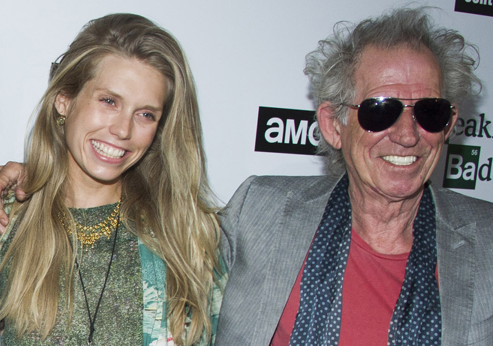 Keith Richards' latest collaborator: his daughter