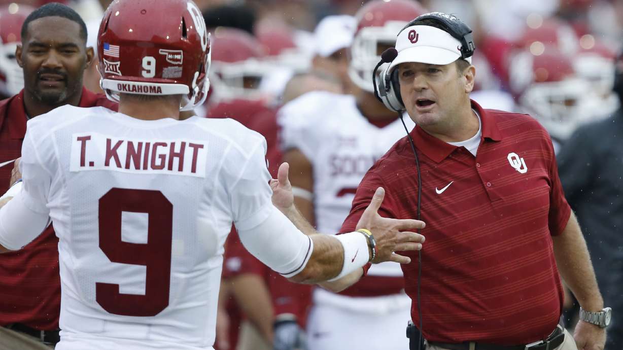 Oklahoma coach Stoops' rivalry with SEC continues