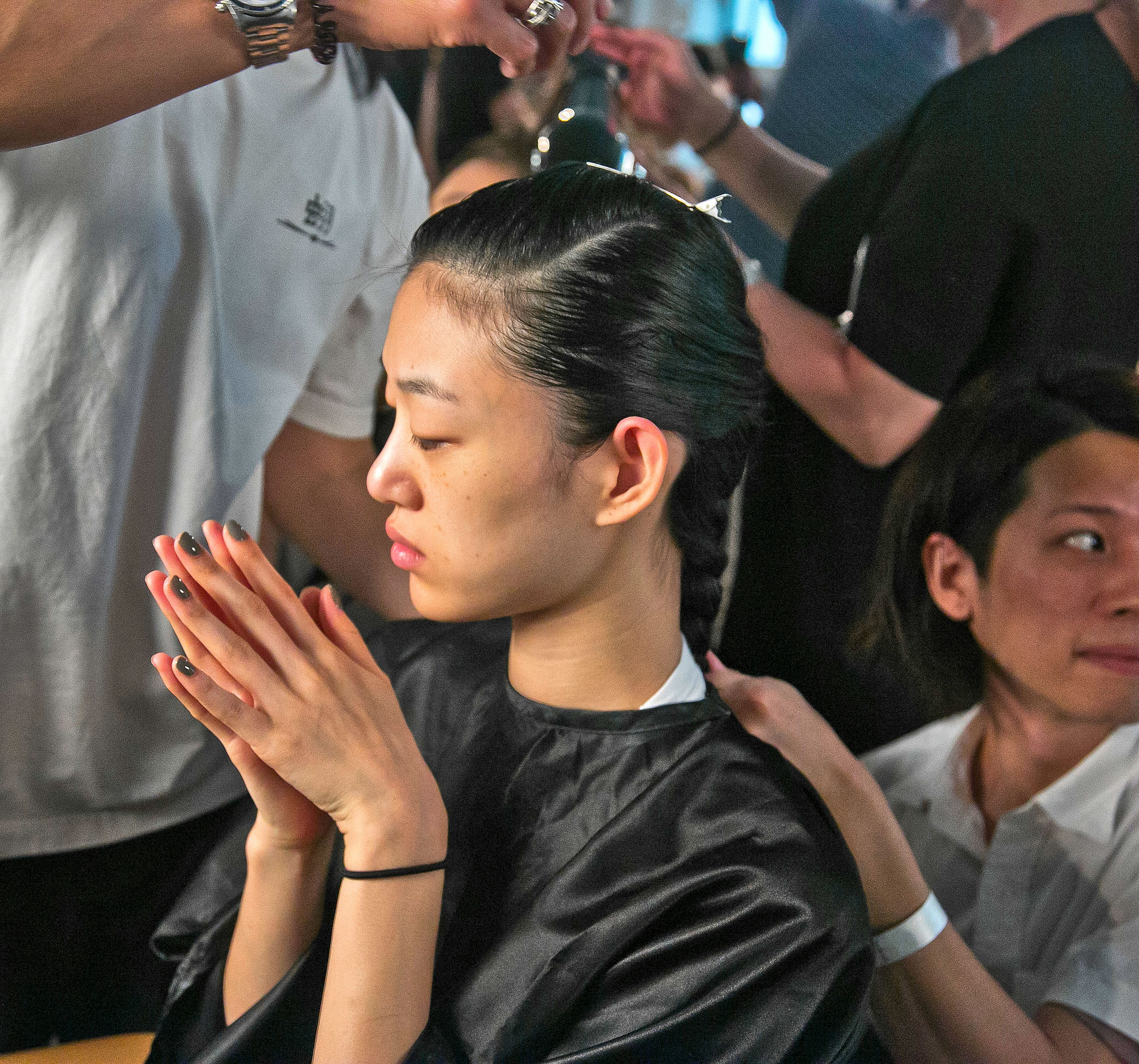 AP PHOTOS: Fashion models share off-runway tales