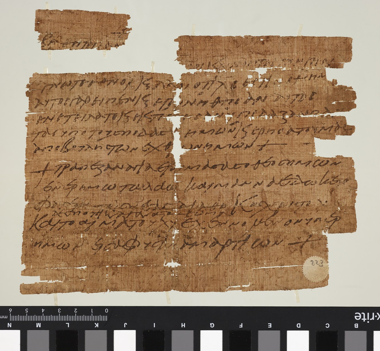 Researcher finds ancient Christian parchment in amulet