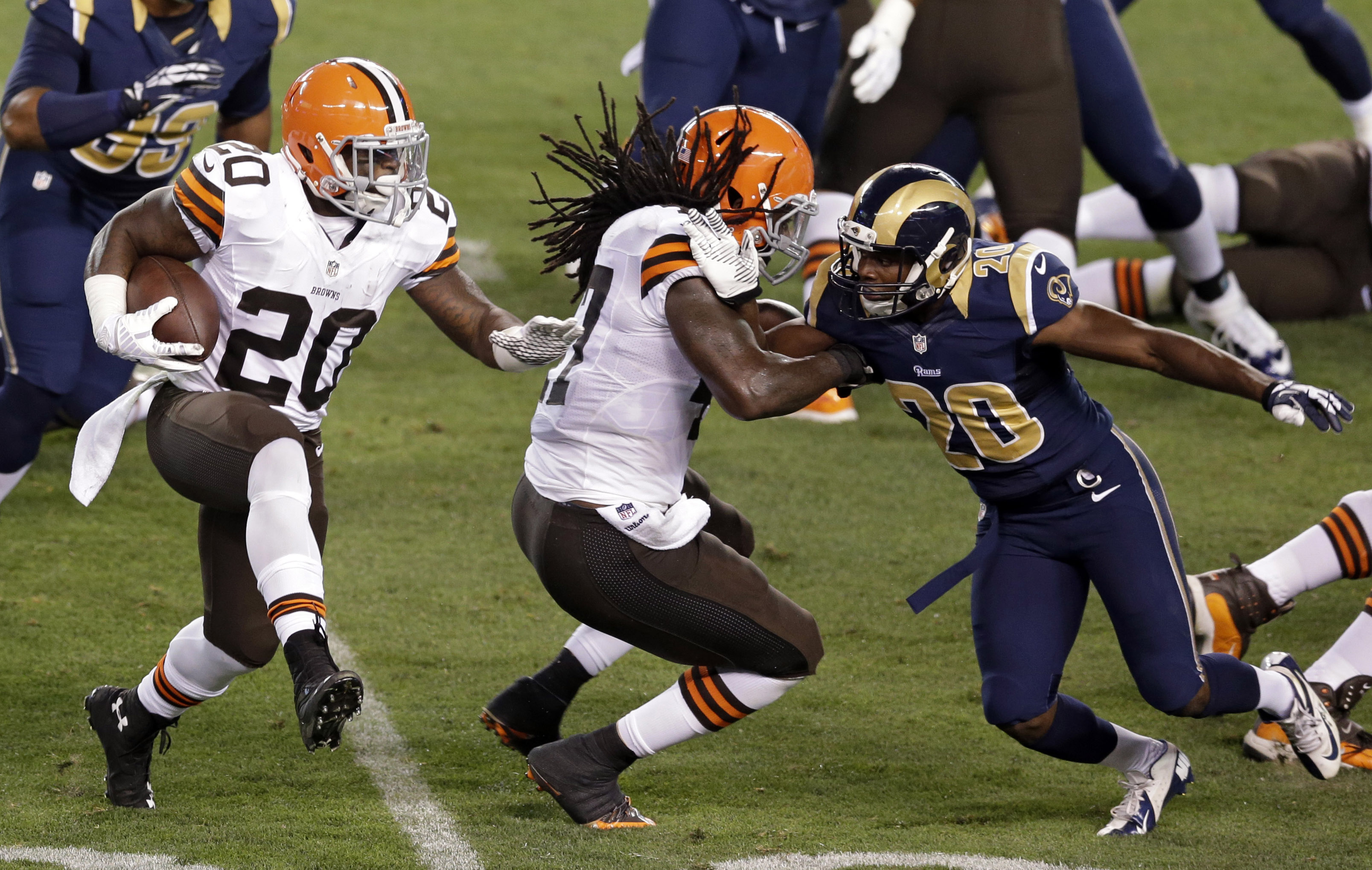 Browns RB Ben Tate out this week with knee sprain