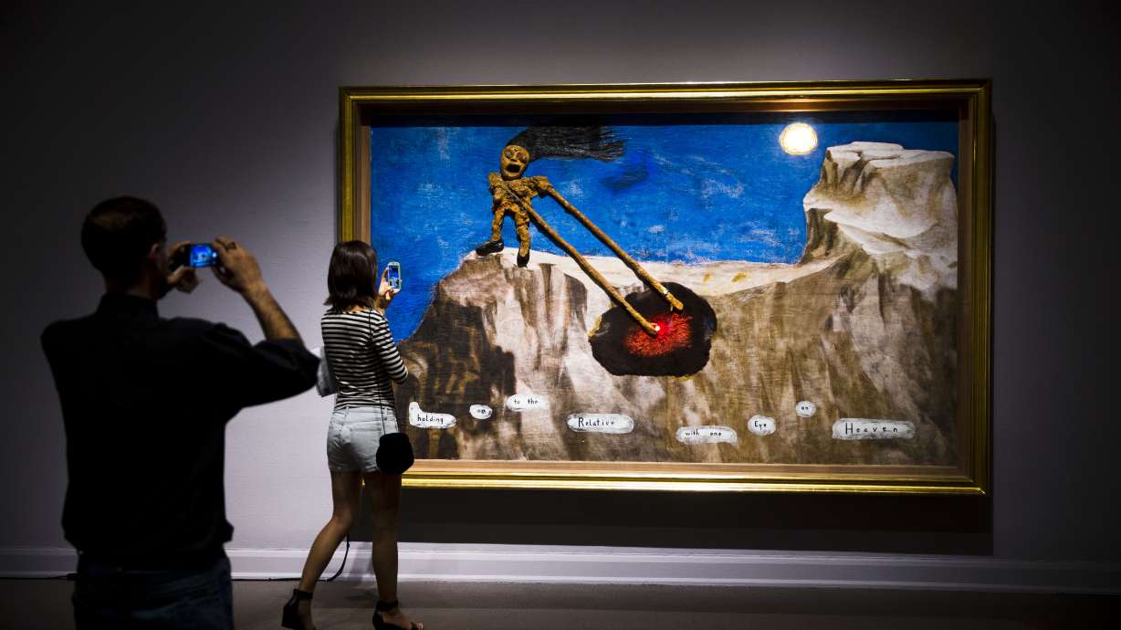 David Lynch visits Philly for exhibit on his art