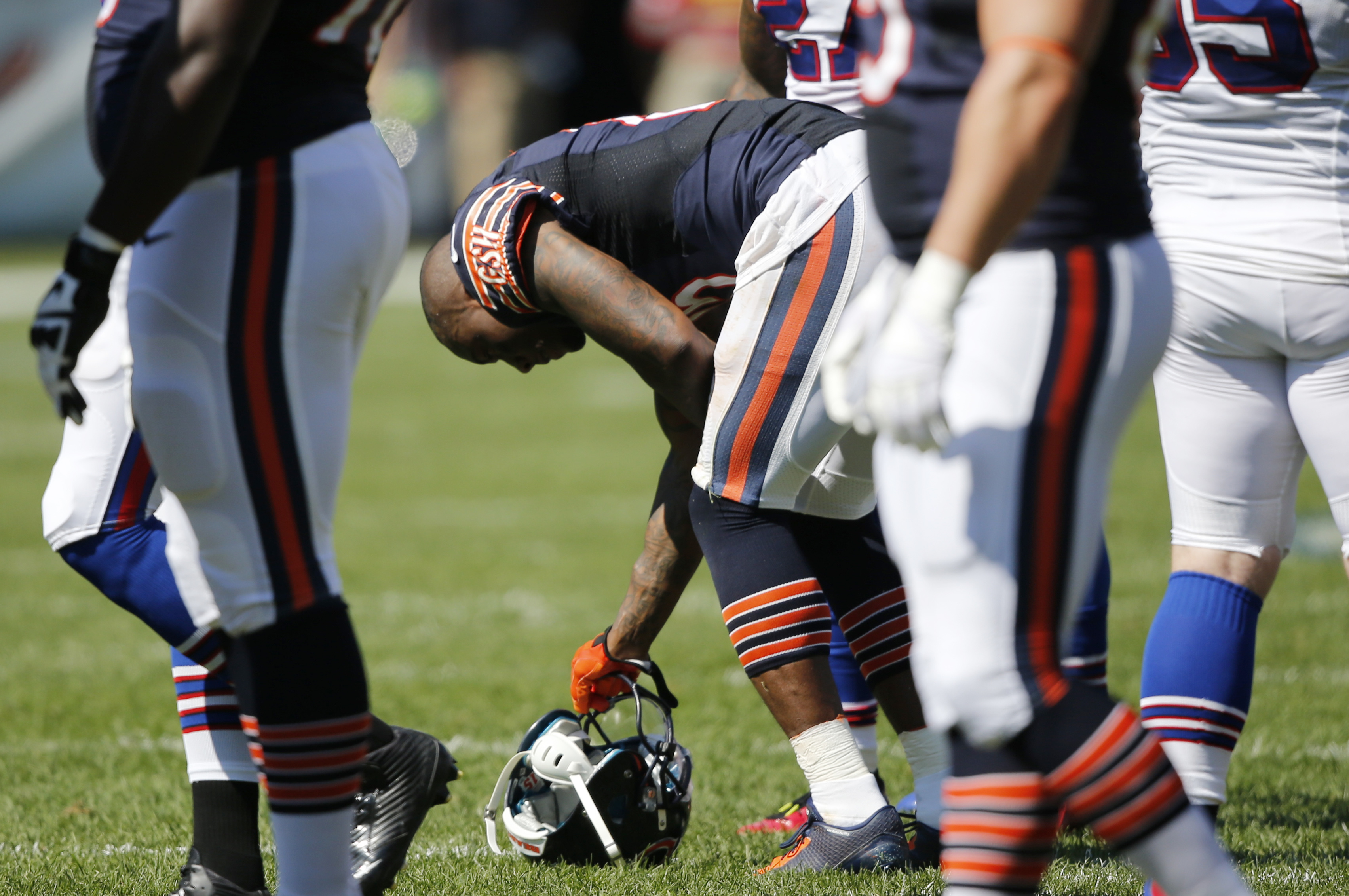 Injuries hamper Bears practice for 49ers game