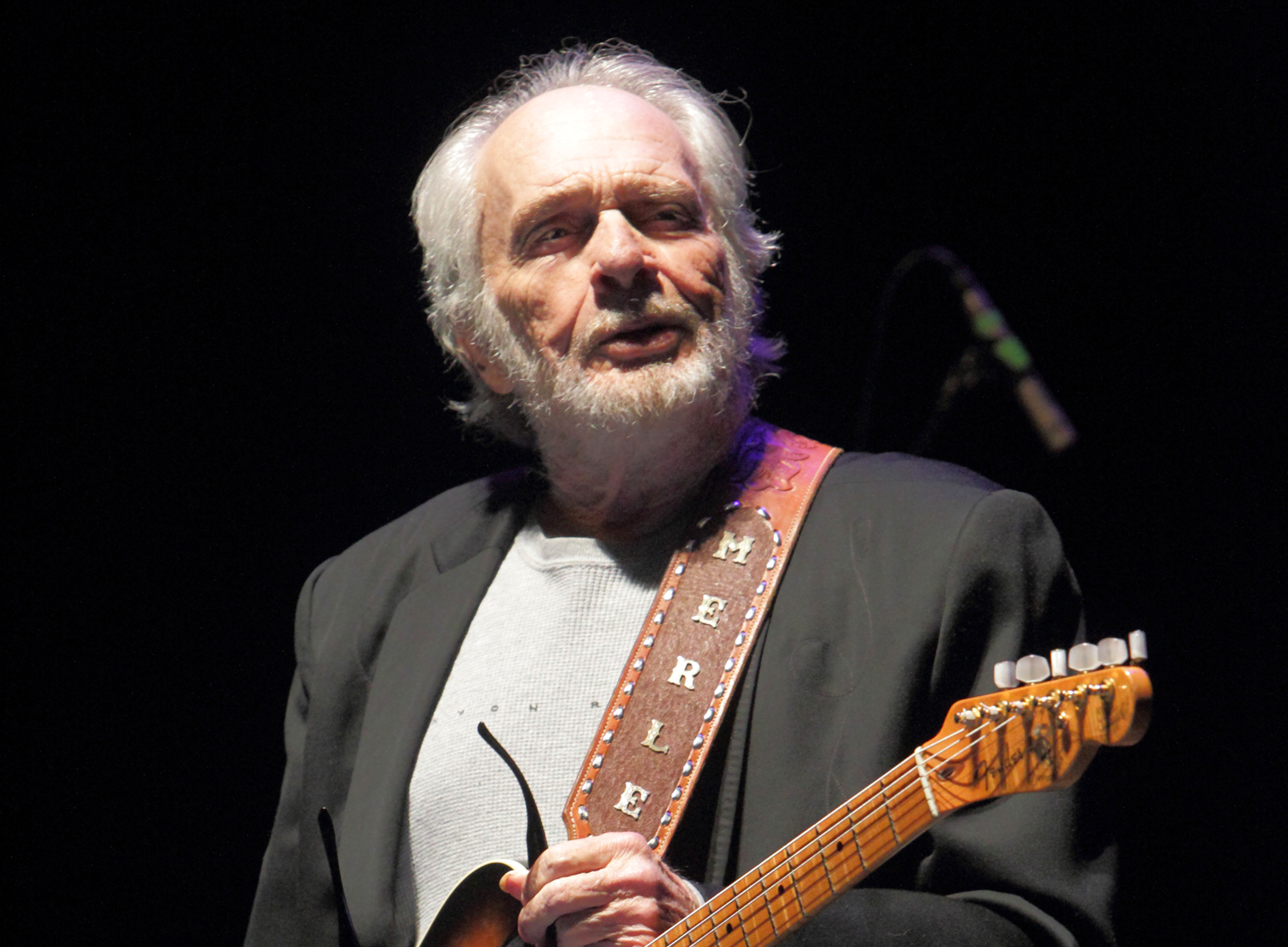 Country singer Merle Haggard: still on the road