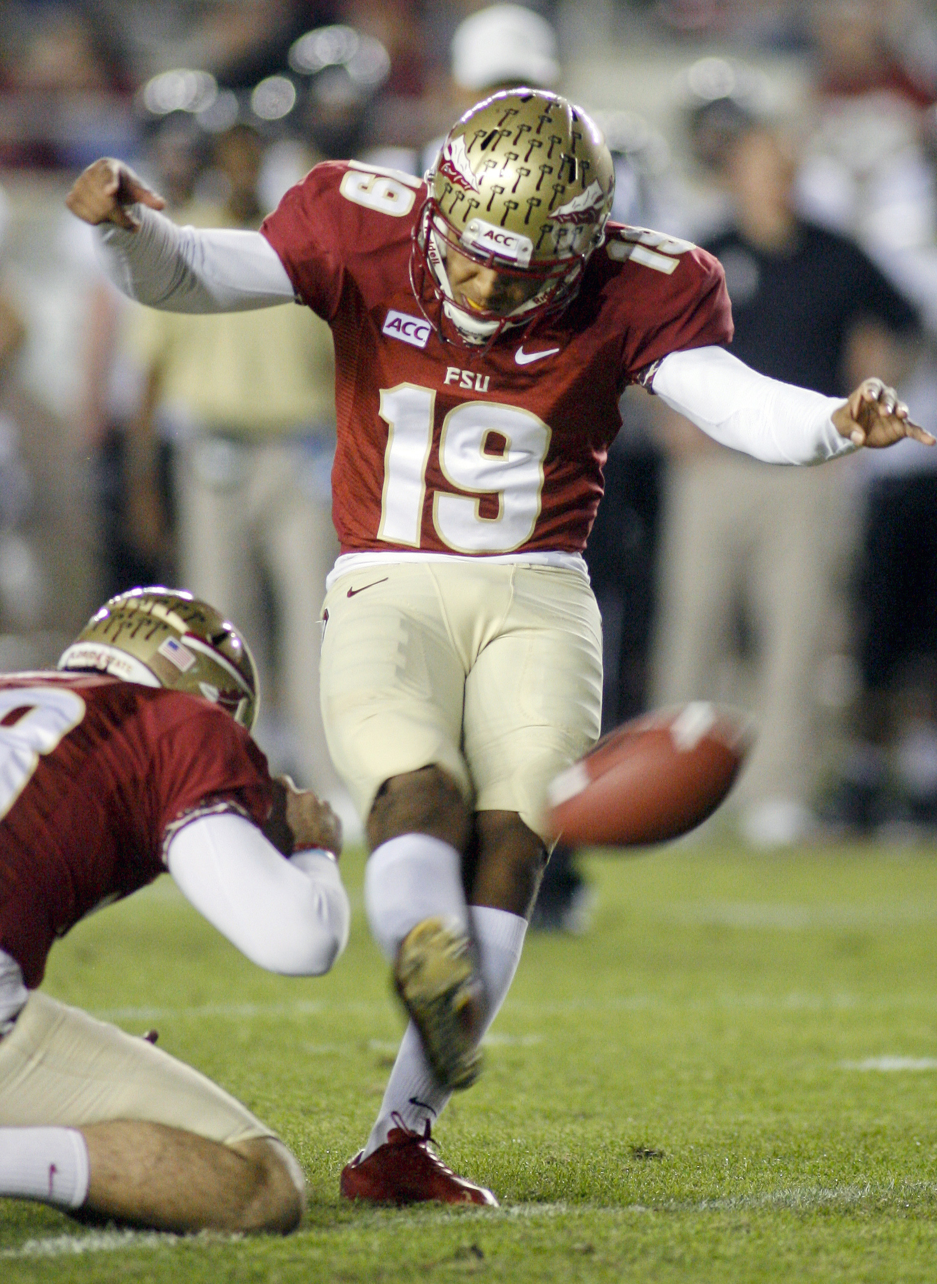 No. 1 Florida State K Aguayo is on record pace