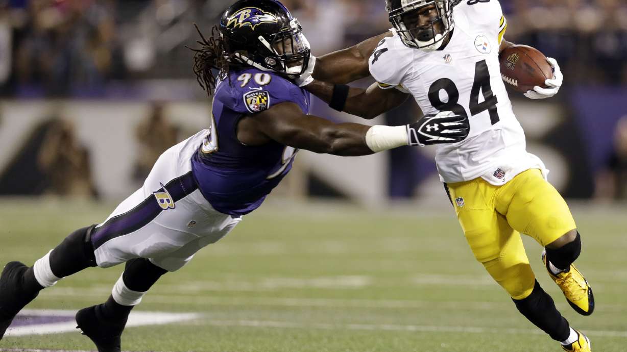 Steelers WR Brown returns from head injury