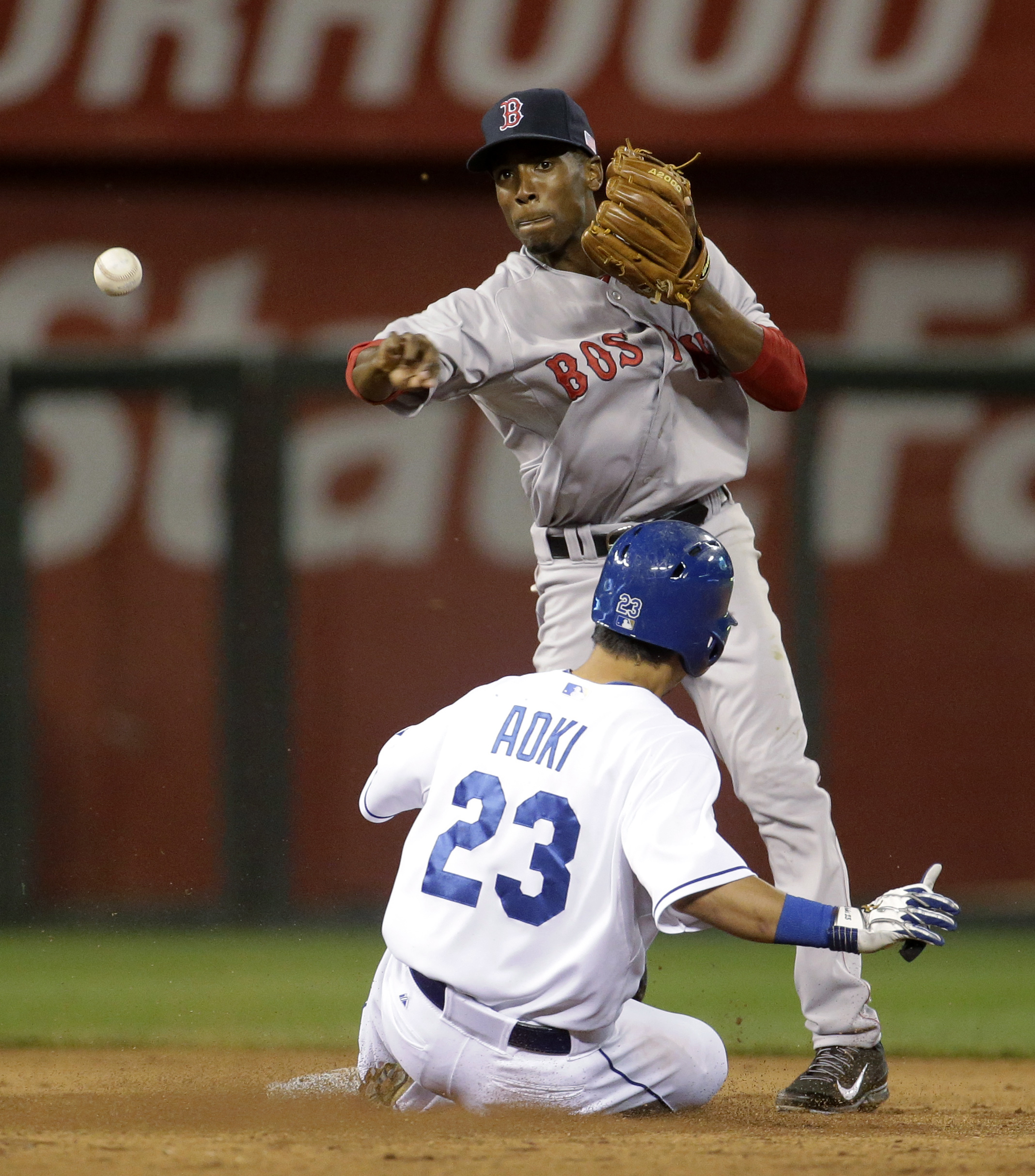 Royals commit 3 errors in 6-3 loss to Red Sox