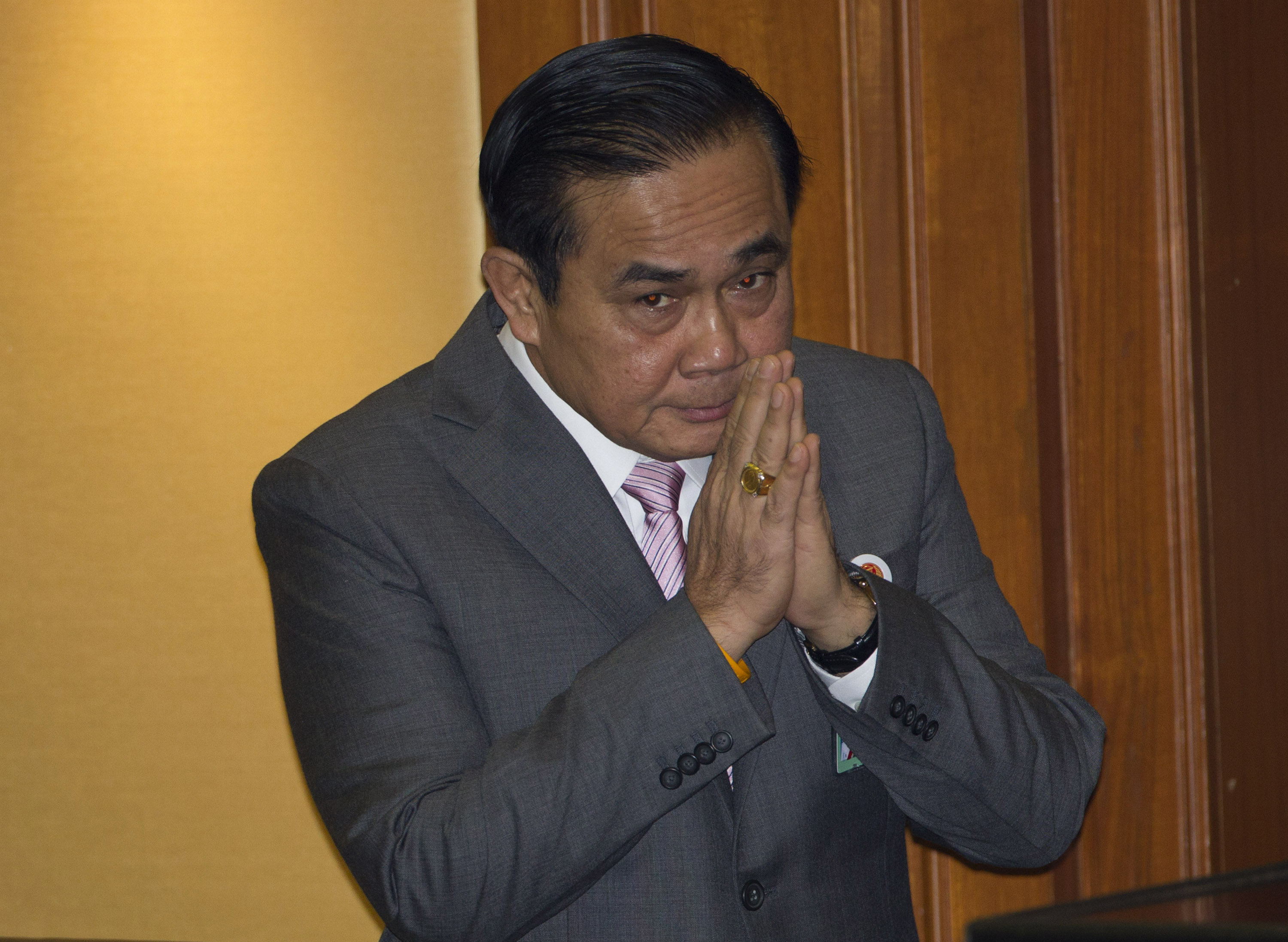 Thailand's coup leader outlines policies