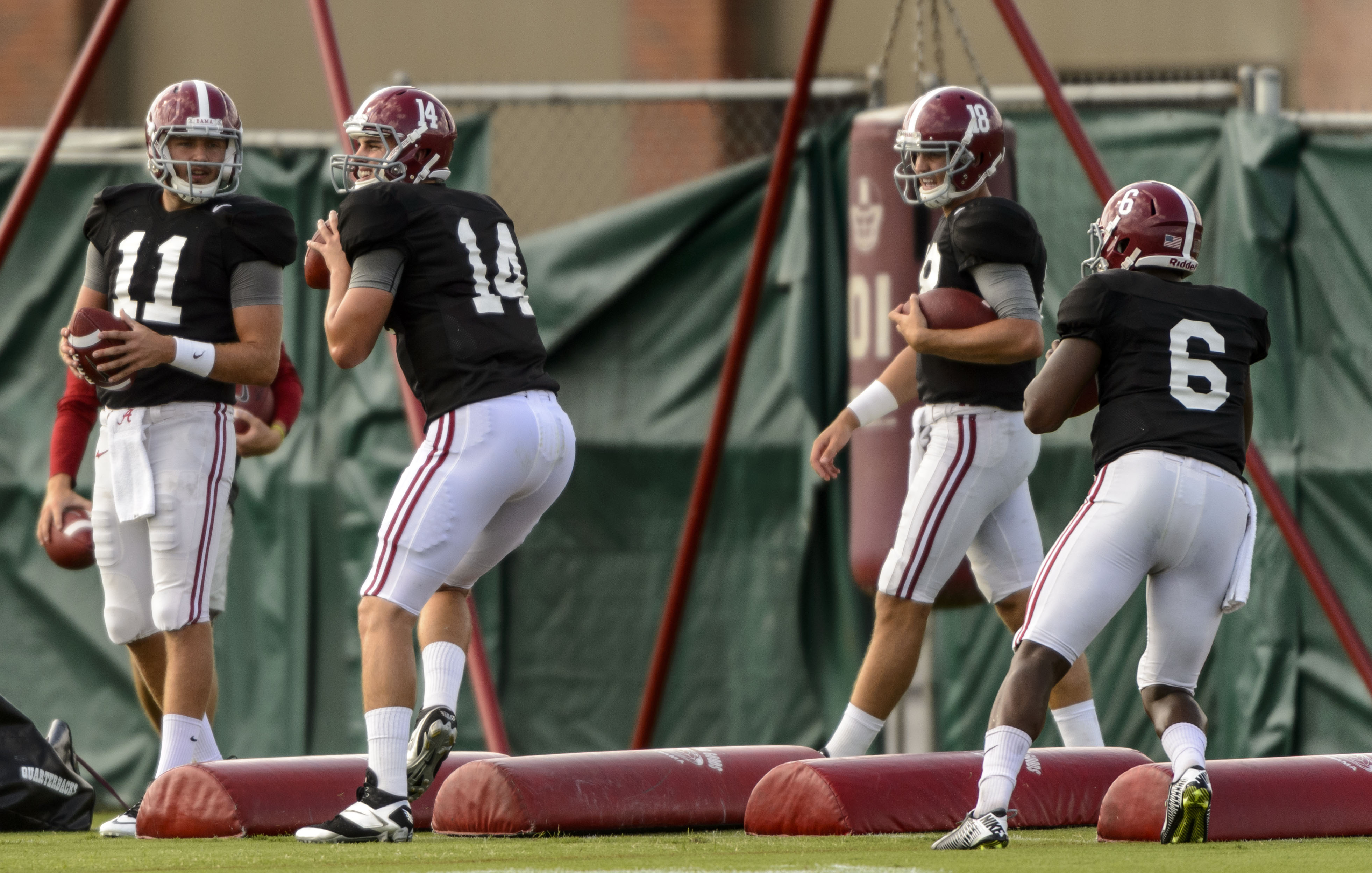 Alabama holds another nonconference QB audition