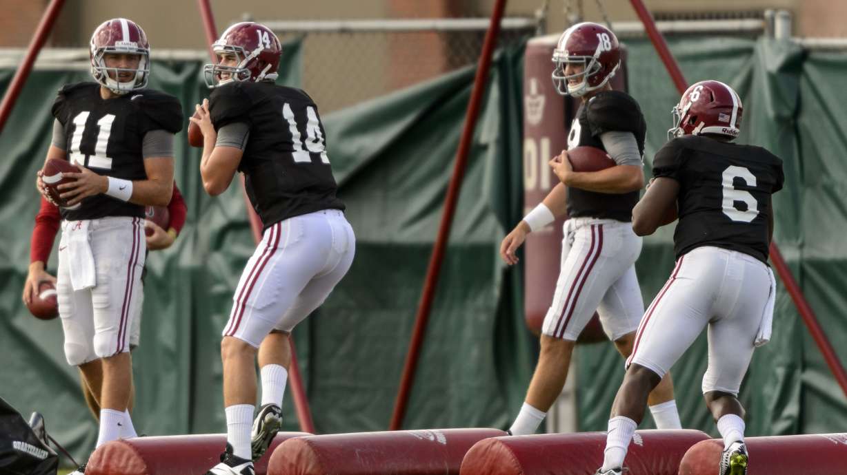 Alabama holds another nonconference QB audition