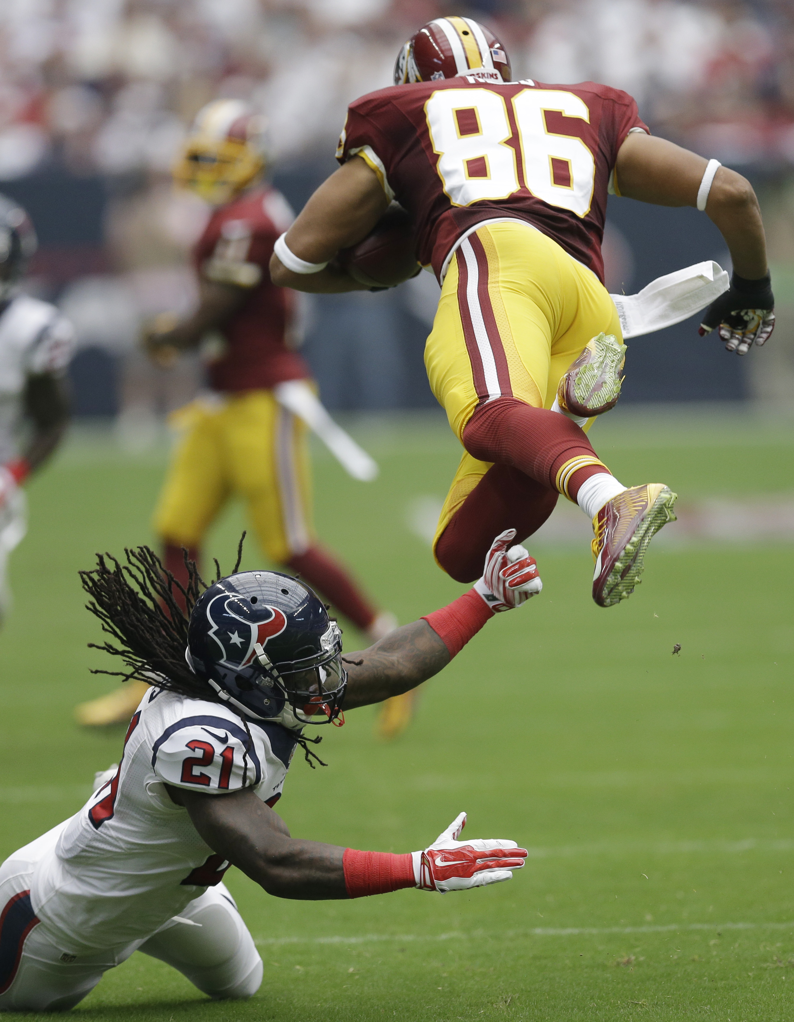 Redskins kicker Kai Forbath has sore kicking leg