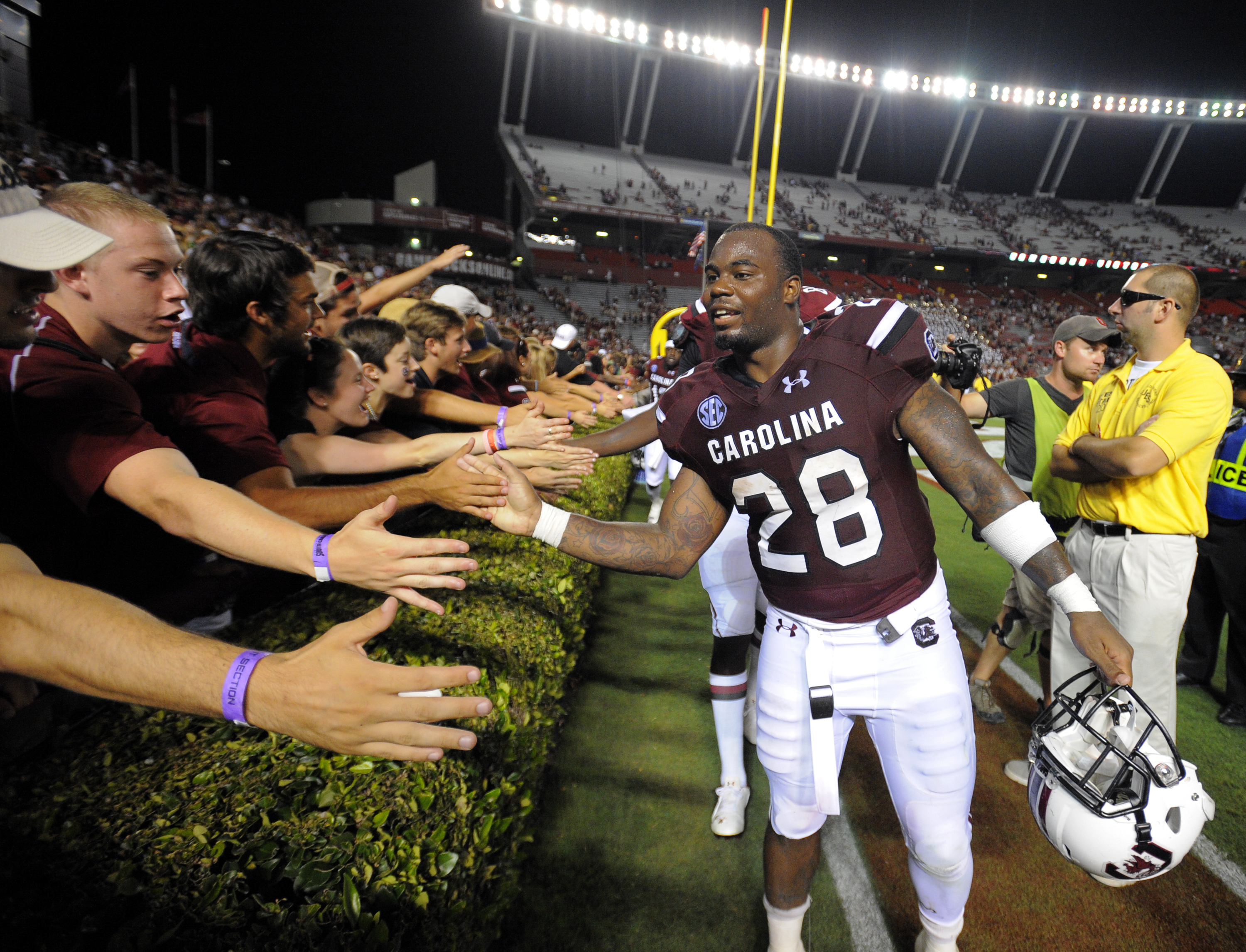 South Carolina's Davis: No RB rivalry with Gurley