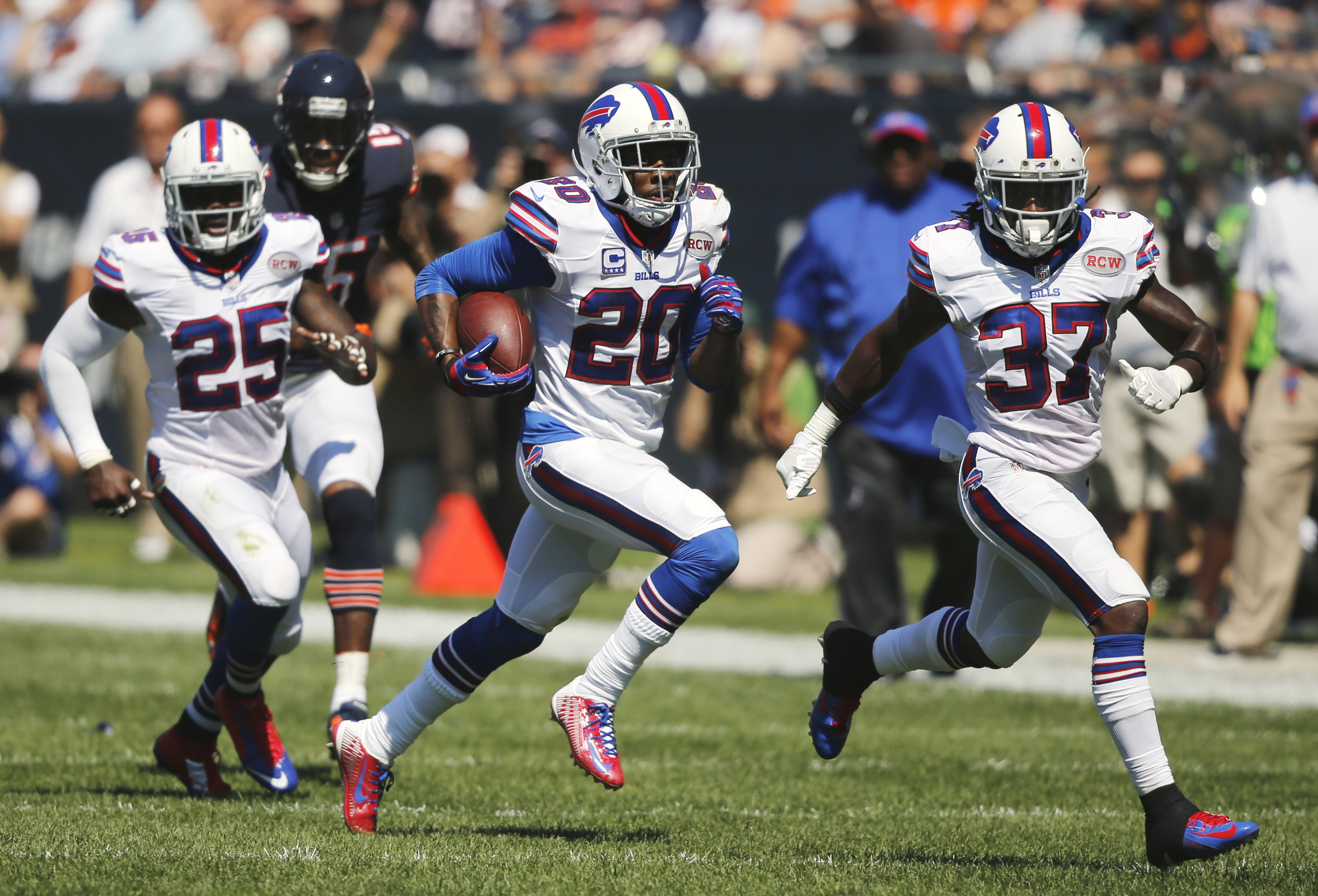 Graham, Williams feel at home with Bills
