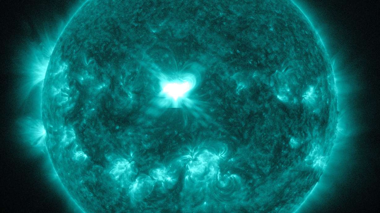 Solar storm arrives at Earth, but not a problem