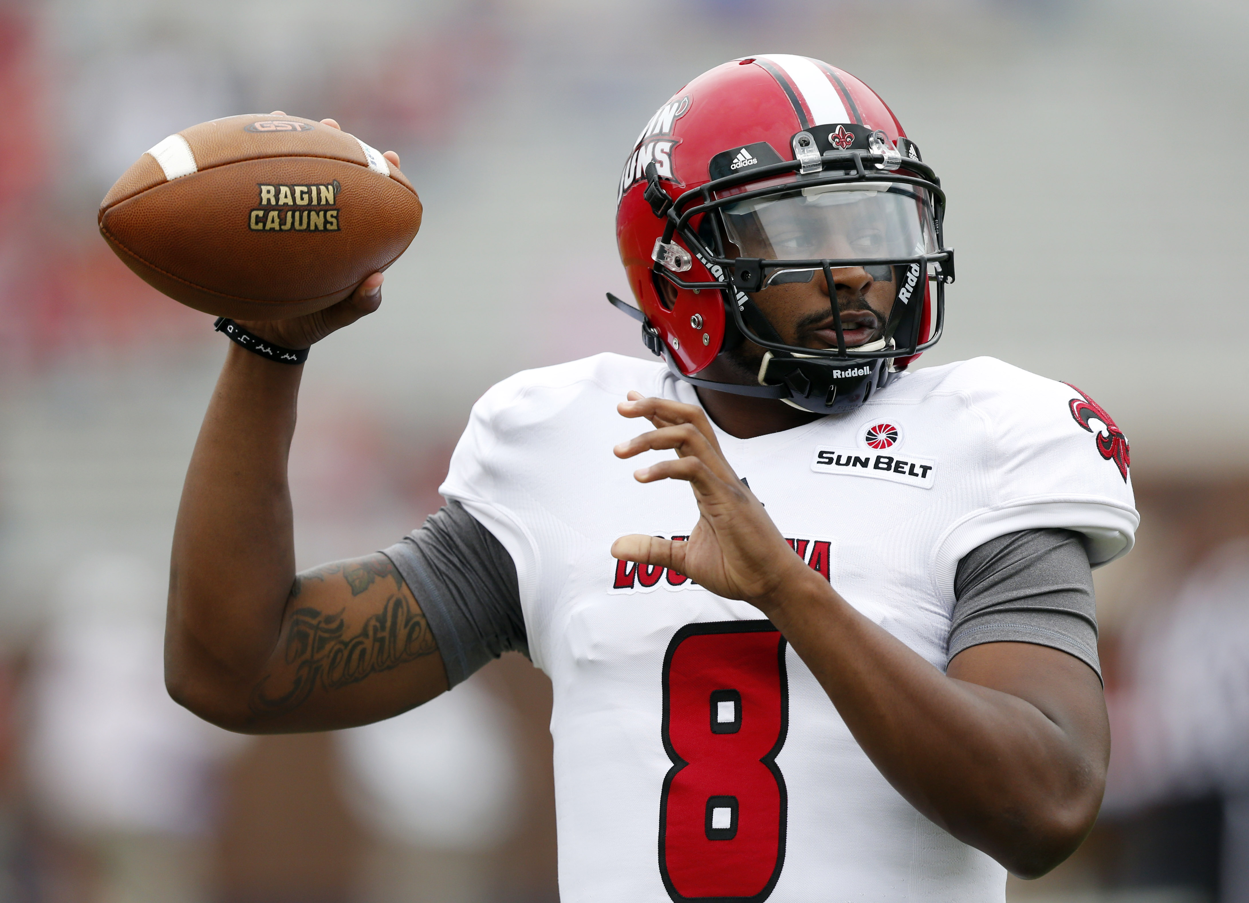 No. 14 Mississippi tops Louisiana-Lafayette 56-15