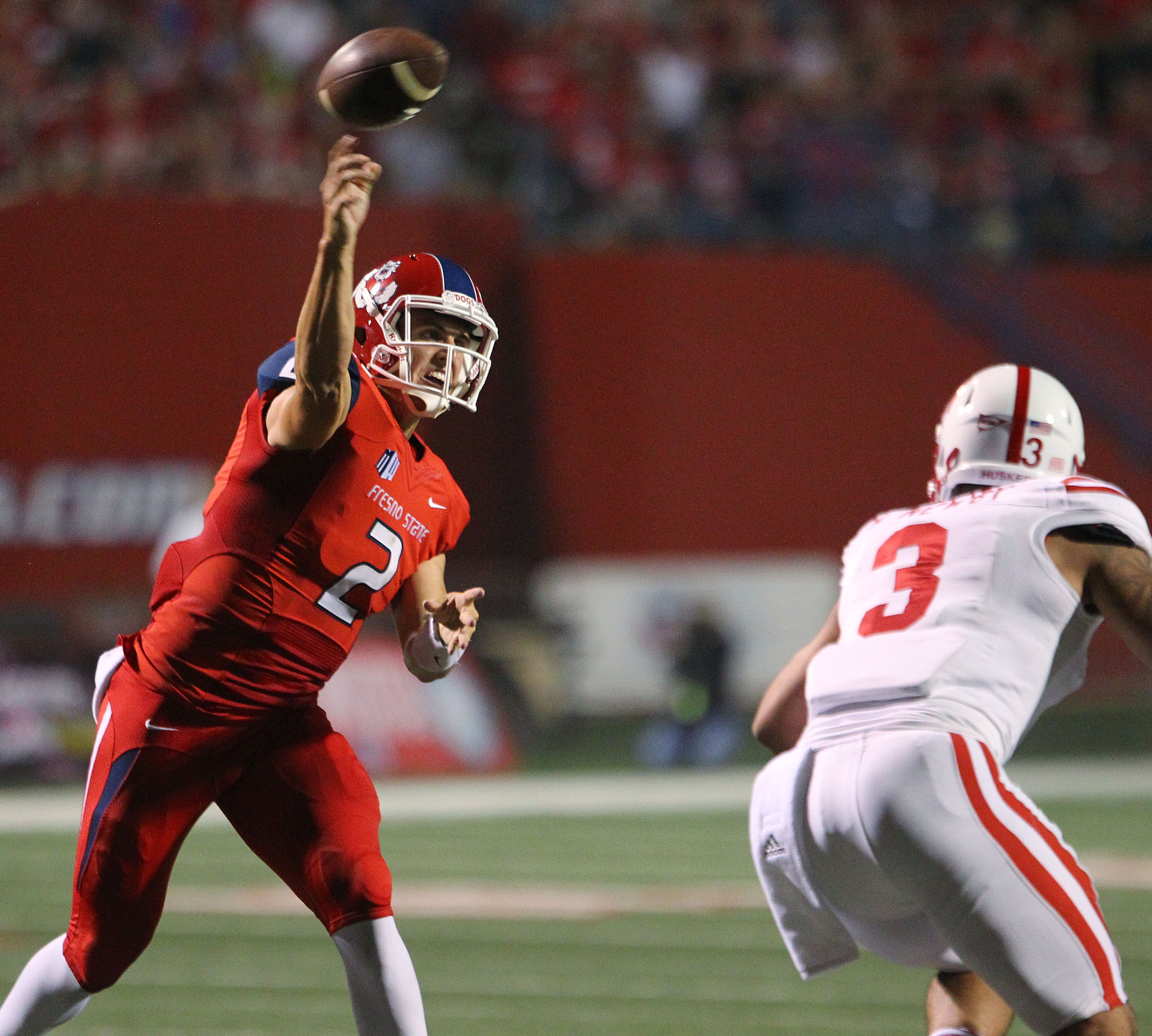 Nebraska hammers Fresno State 55-19