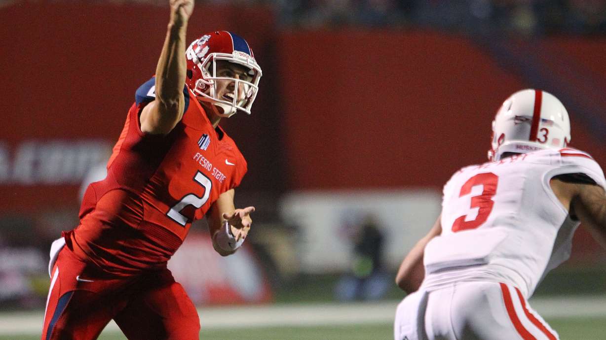 Nebraska hammers Fresno State 55-19