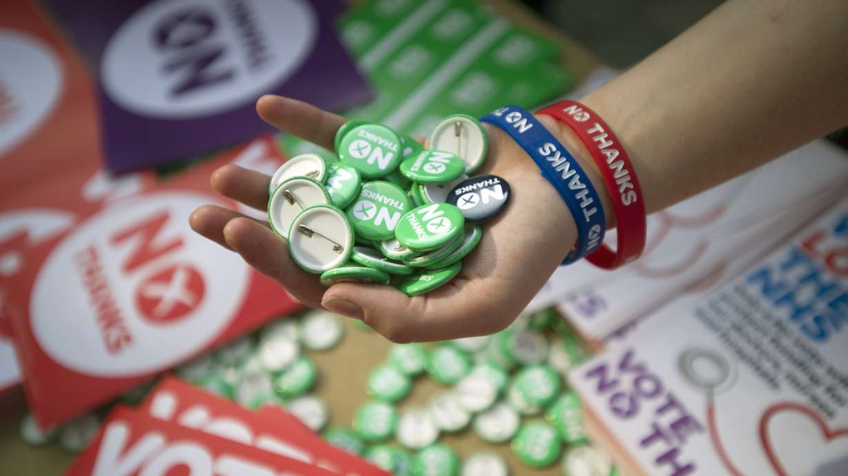 Scottish independence could mean messy divorce