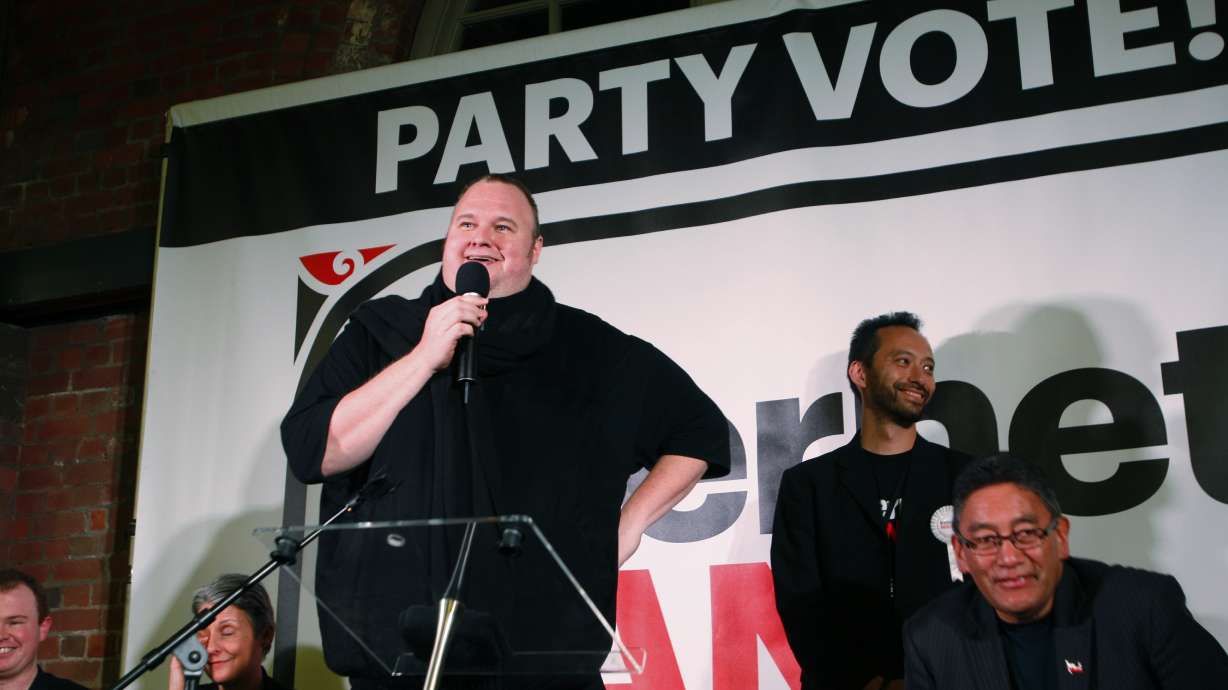 Kim Dotcom's party poised to win New Zealand seats