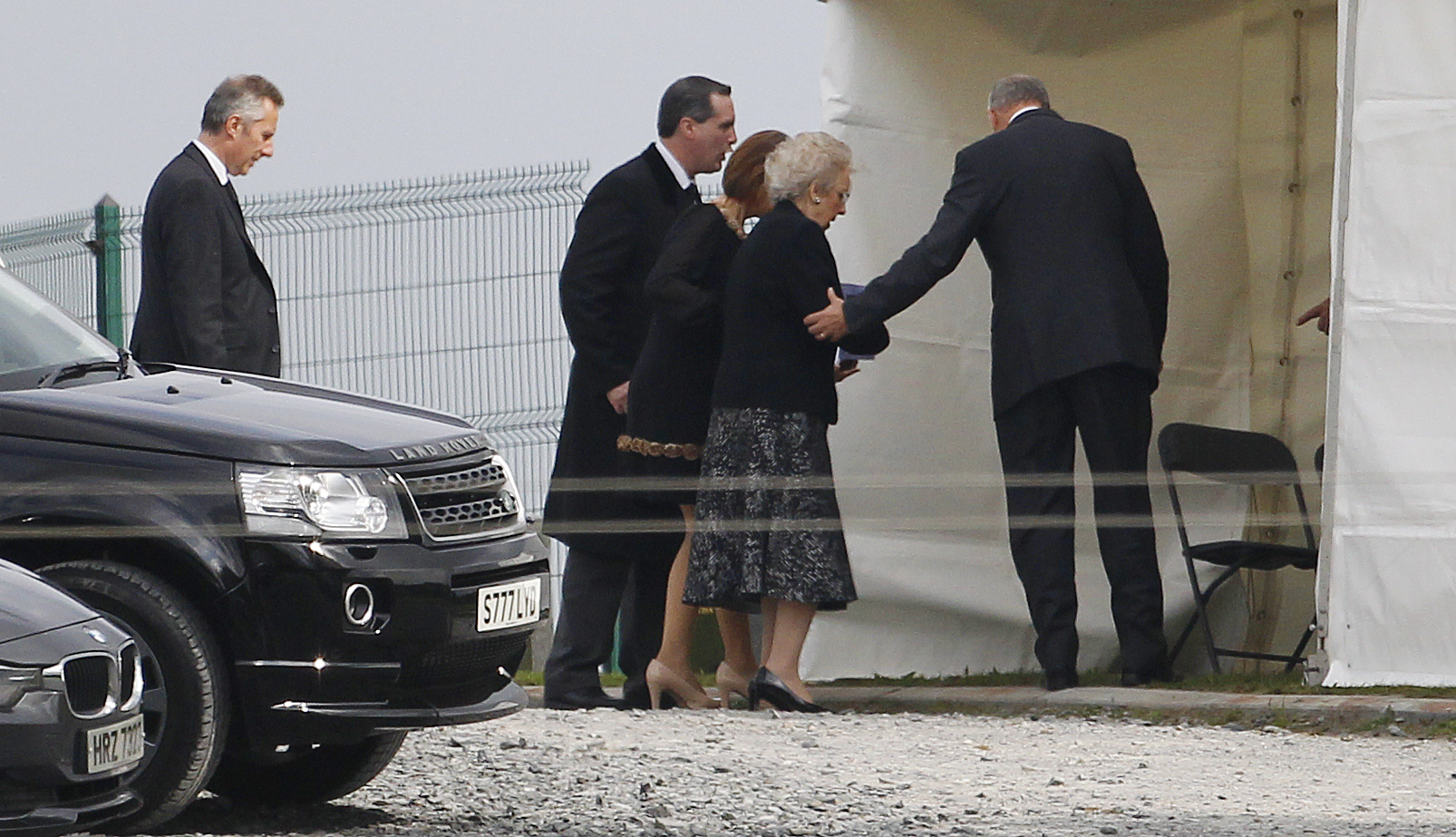 Public praise, private Belfast funeral for Paisley