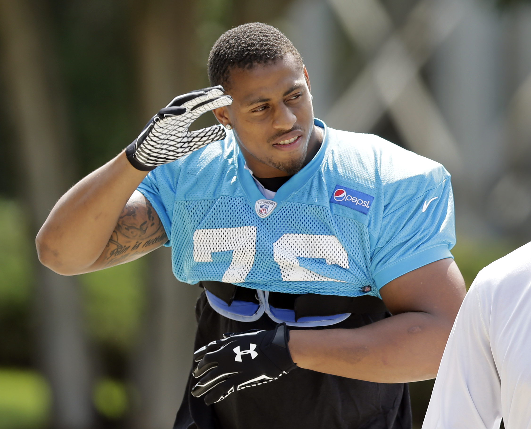 Panthers unsure if Hardy will play vs. Steelers