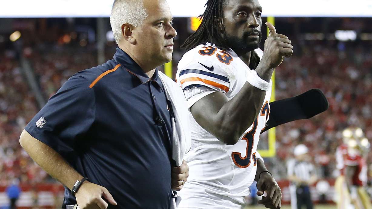 Bears place Tillman on IR with torn right triceps