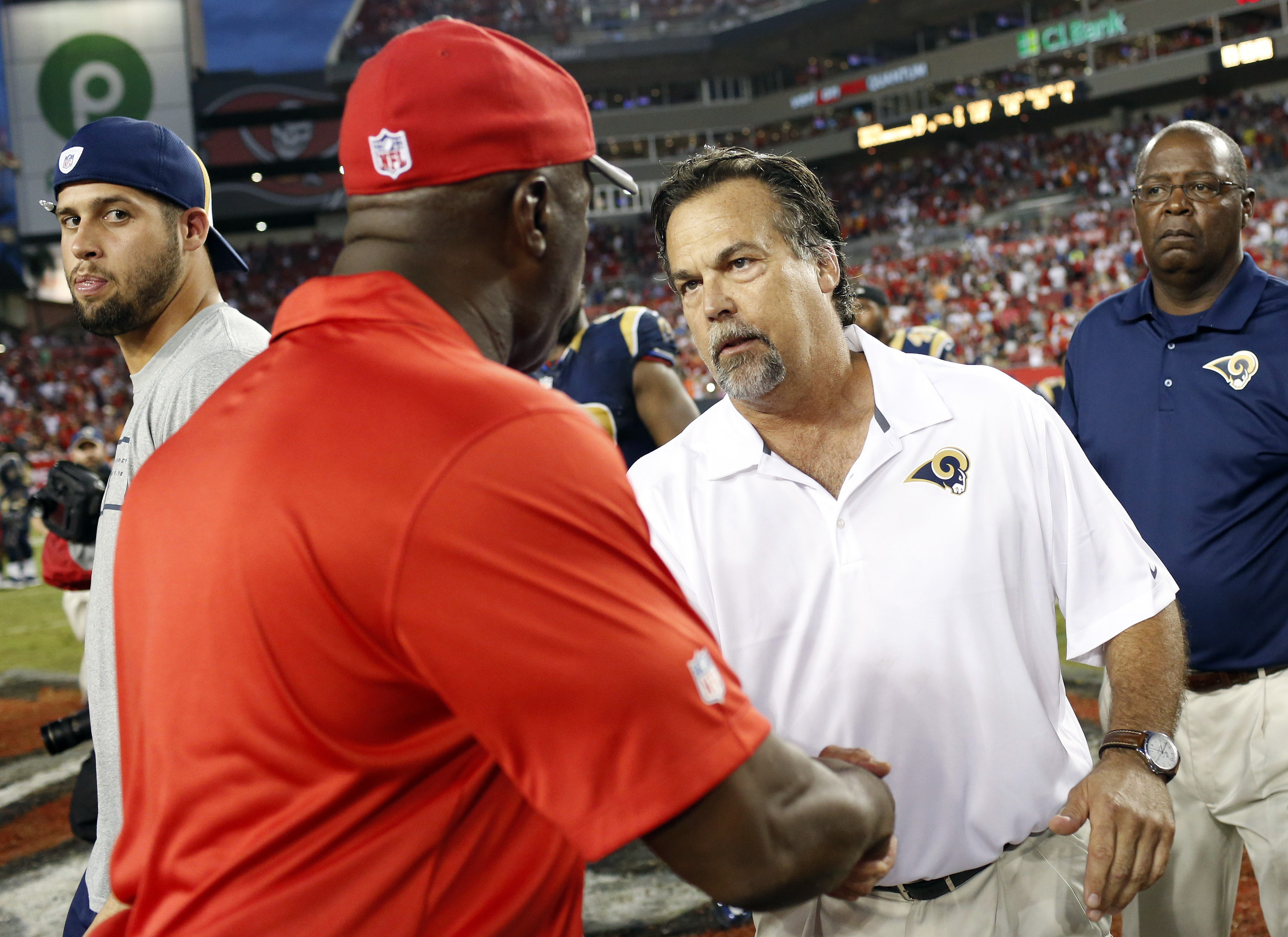 Injury-depleted Bucs begin preparation for Falcons