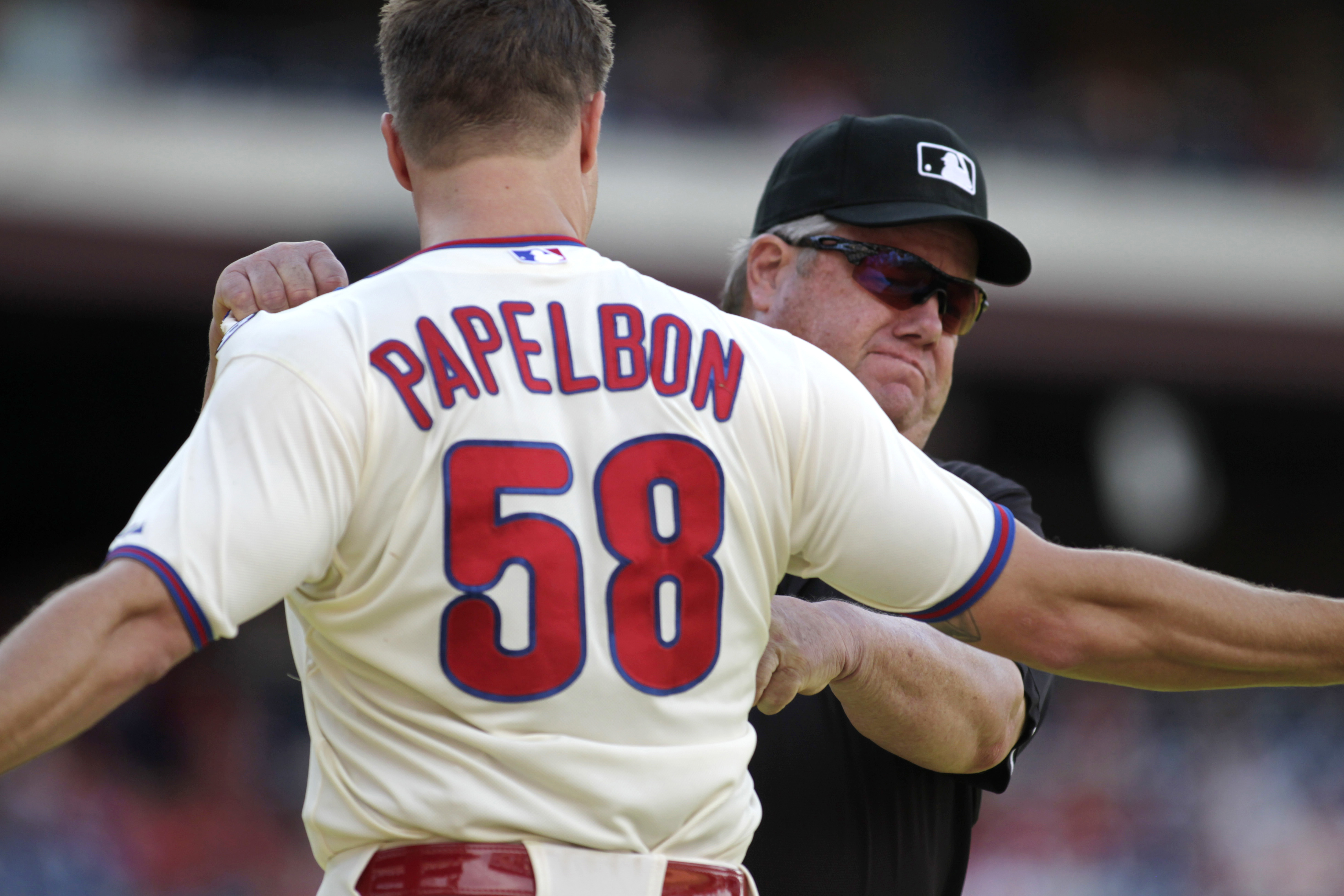 Papelbon suspended 7 games by MLB
