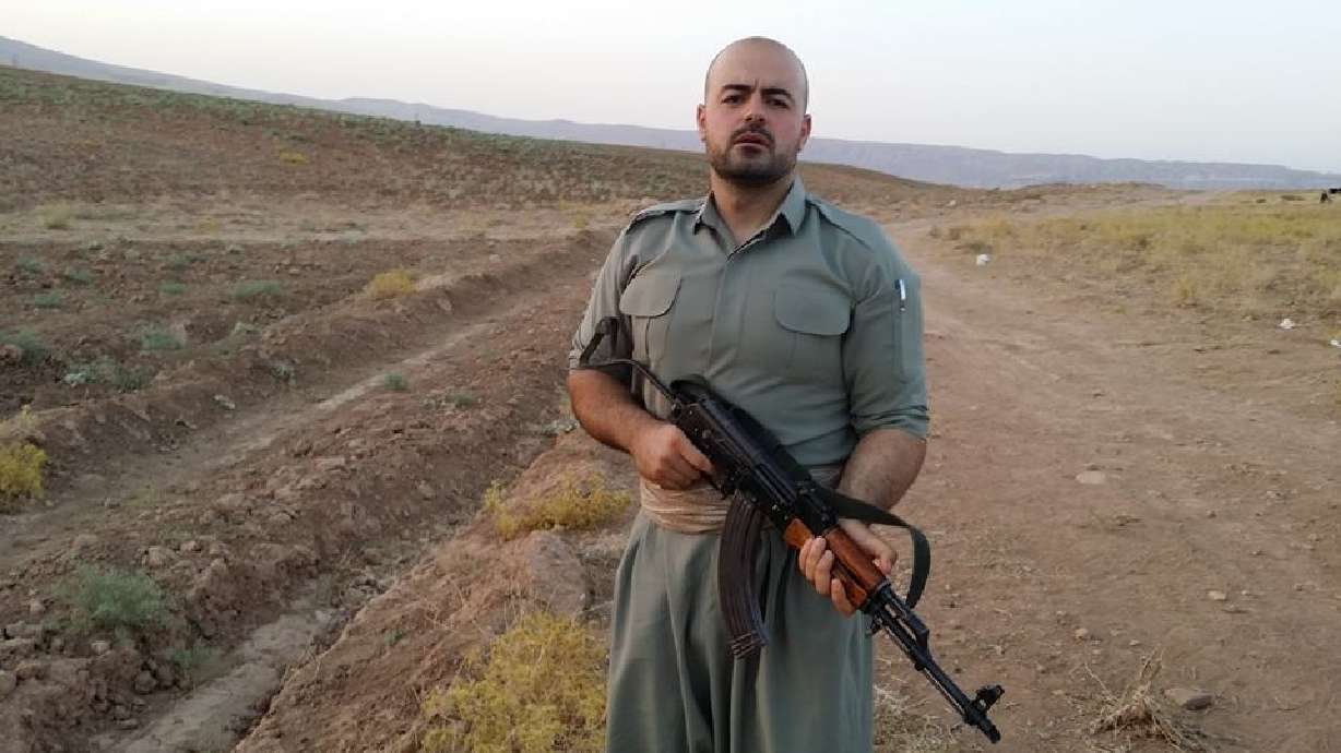 Kurds in Europe take up arms against IS group