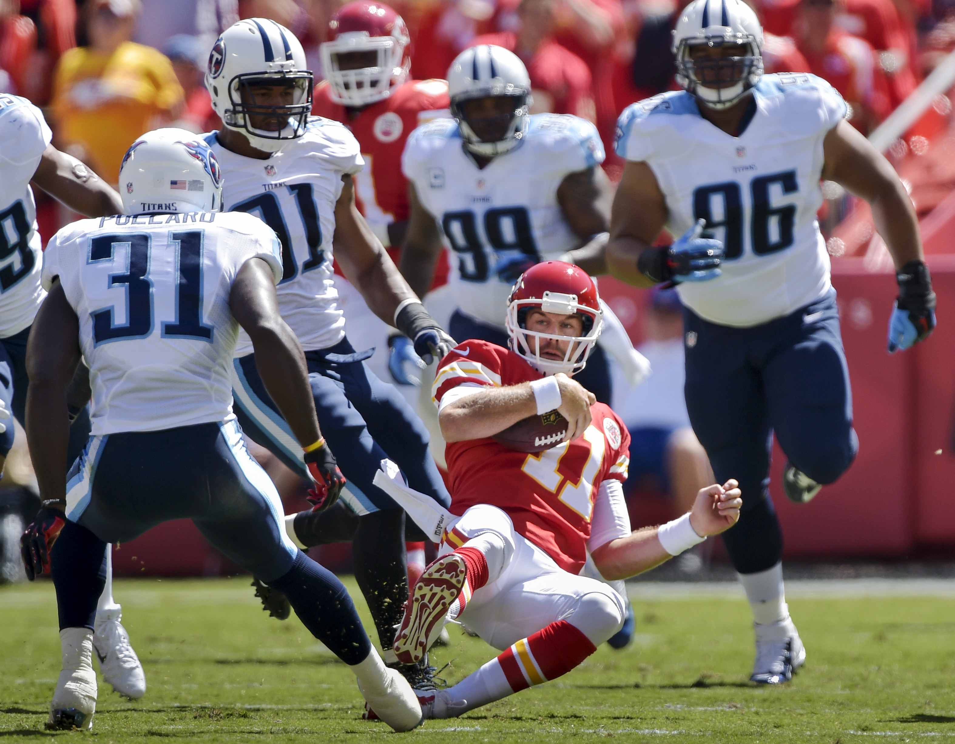 Diving QBs playing off instinct instead of safety