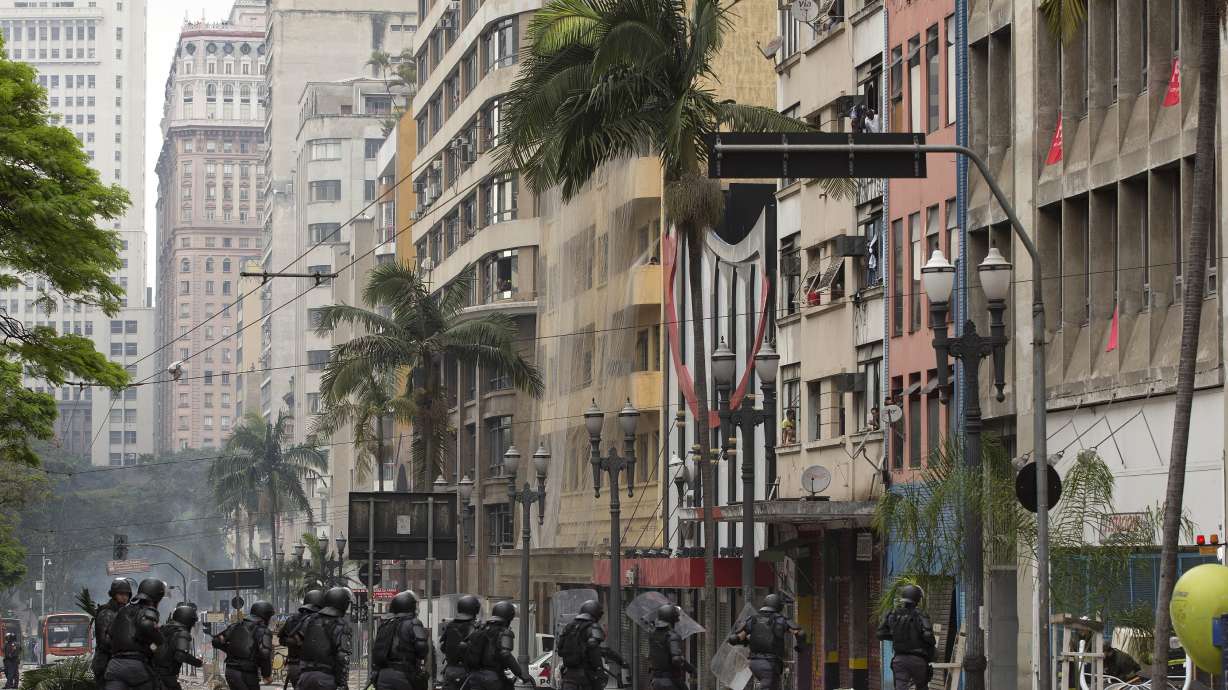 Brazil police, housing activists in violent clash