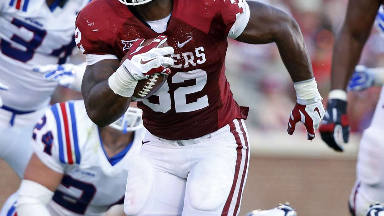 Oklahoma freshman RB Perine ready for bigger role