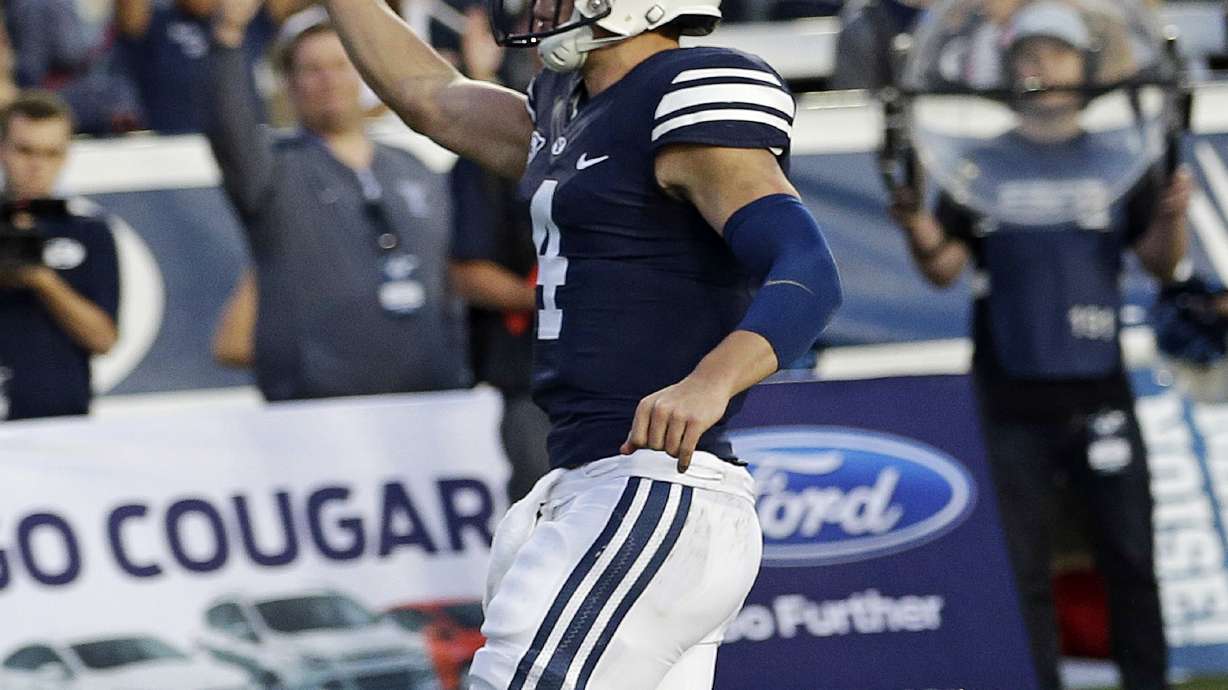 Taysom Hill's play is raising BYU QB's profile
